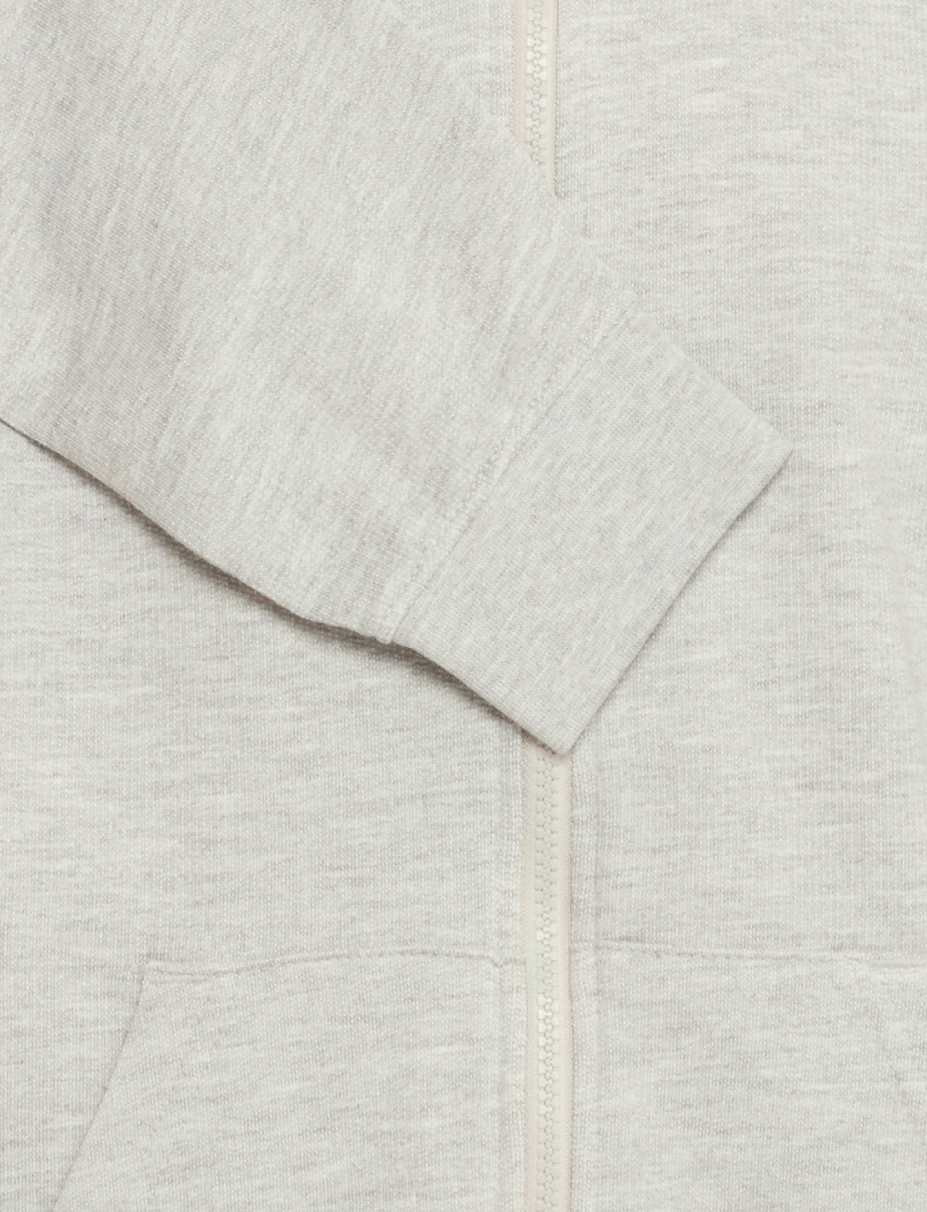 Blend - BHBRODY Sweatshirt zipp hood - stone mix - 4