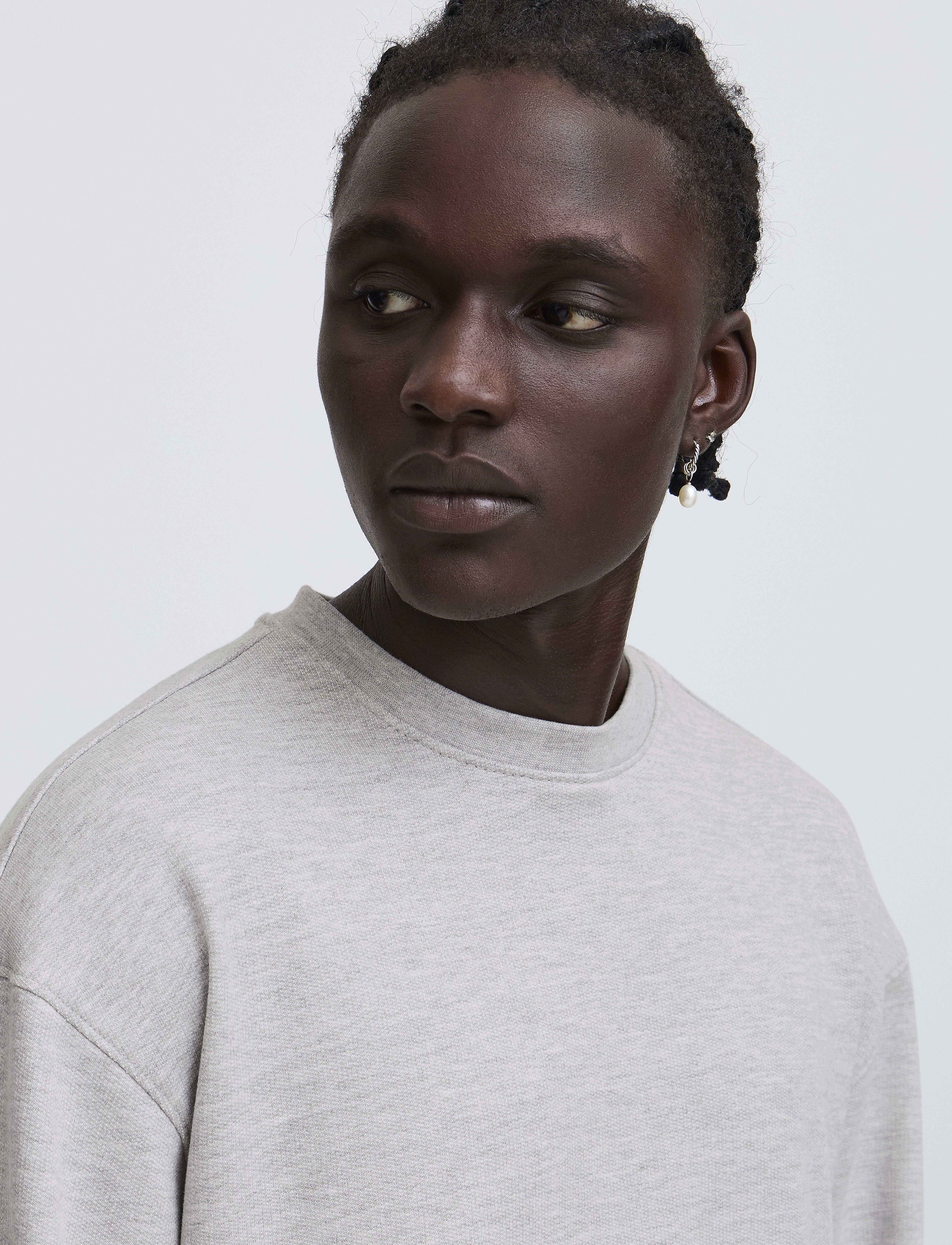 Blend - BHBRODY Sweatshirt crew - stone mix - 5