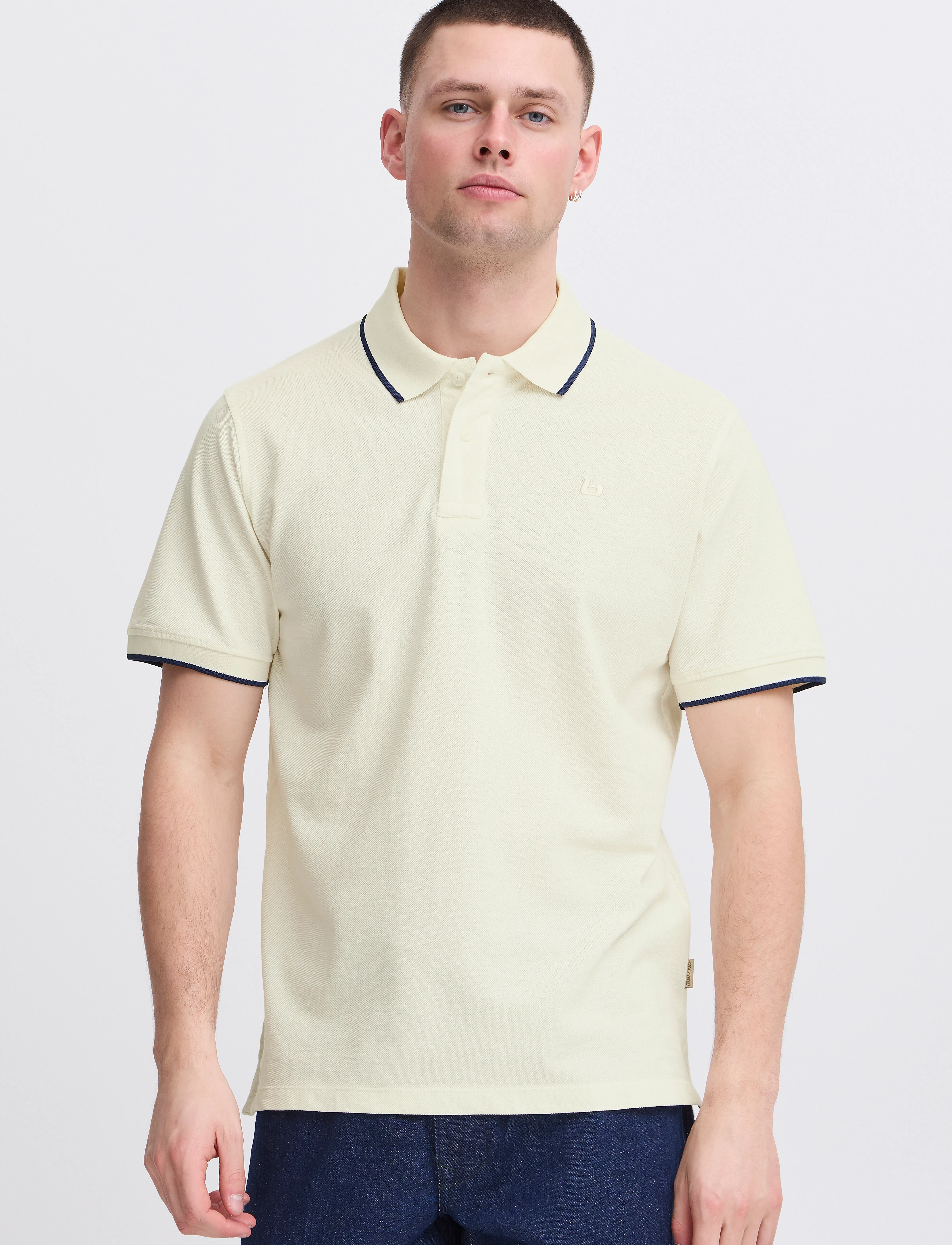 Blend - BHEDIN Polo - snow white - 4
