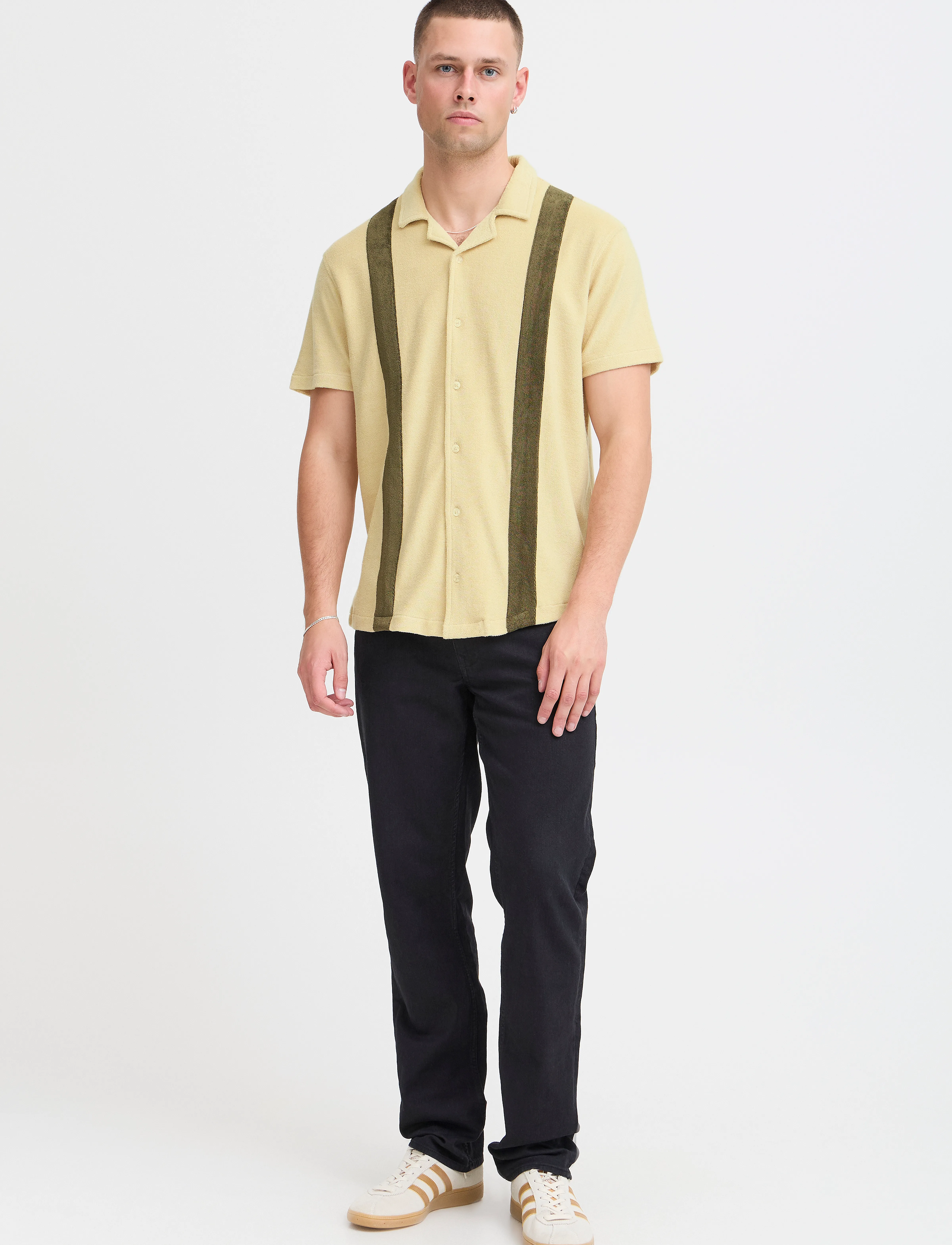 Blend BHEUGEN polo - Skjorter - BLEACHED SAND / beige