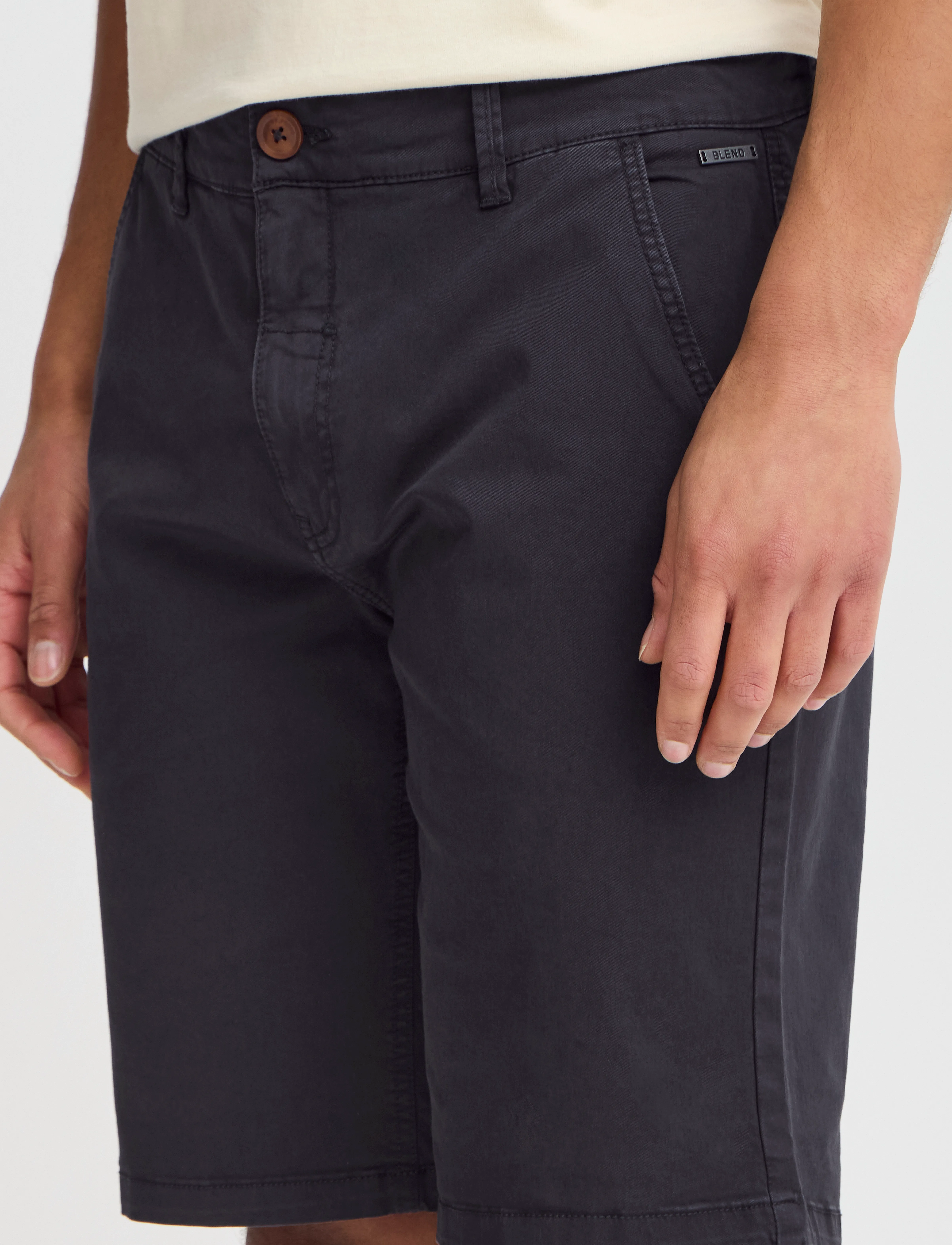 Blend Bhmason-Shorts, S, Shorts, Schwarz - Chinos Männerswear