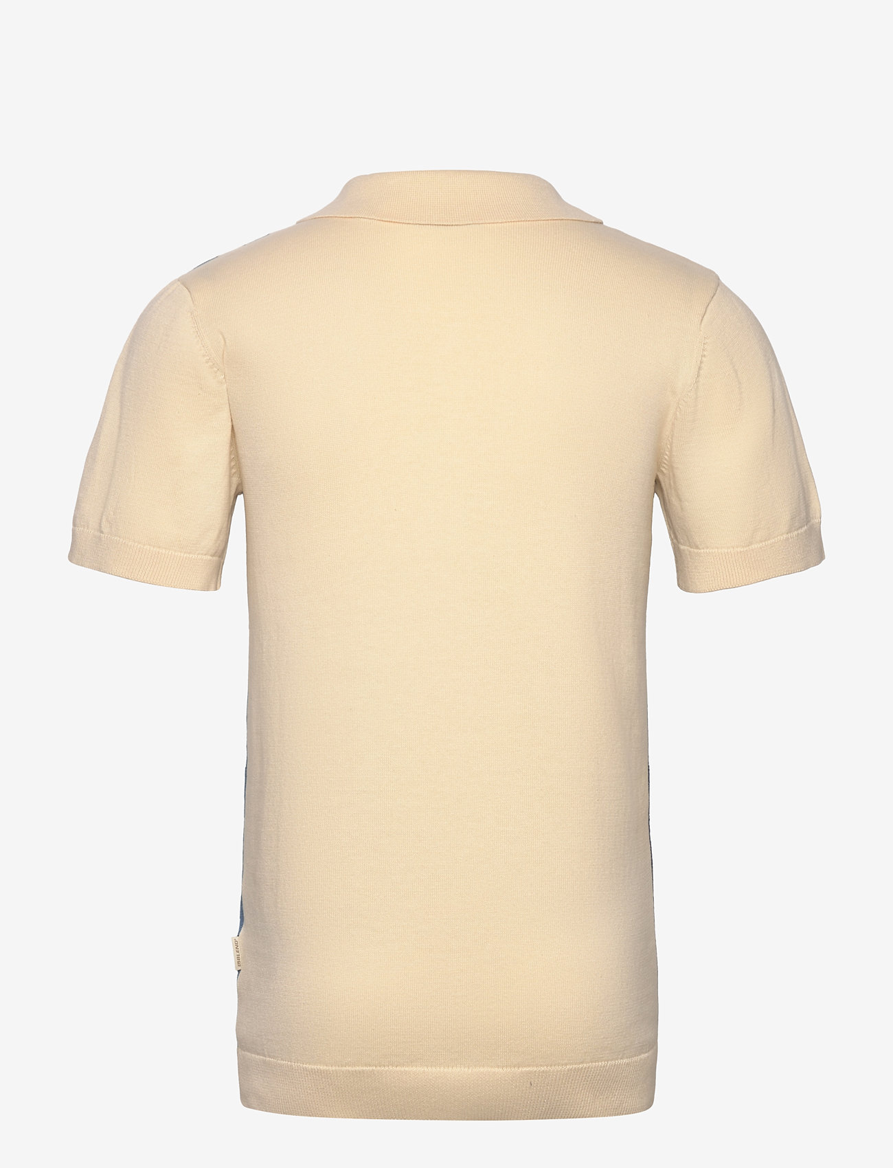 Blend - BHATLAS Polo knit - bleached sand - 1
