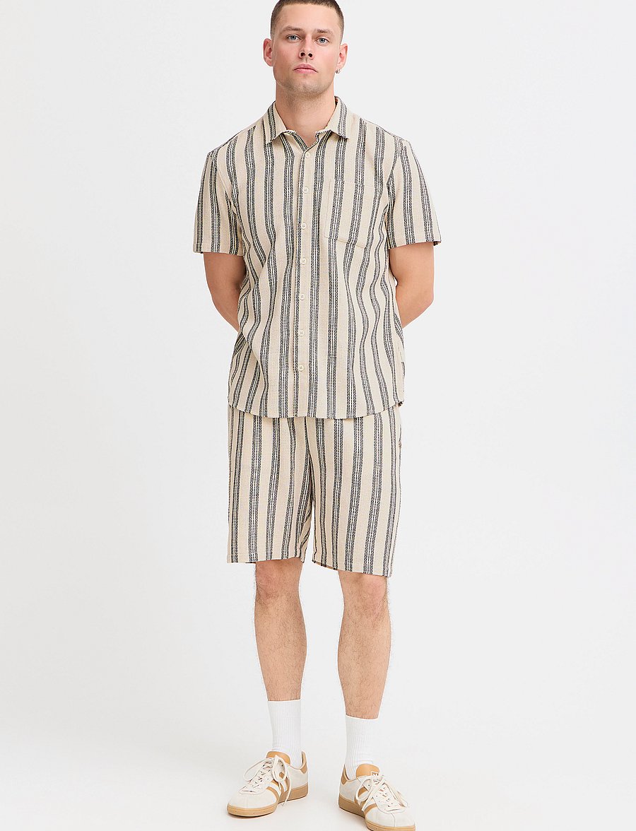 Blend - BHMORGAN Shorts - freizeitshorts - bleached sand - 0