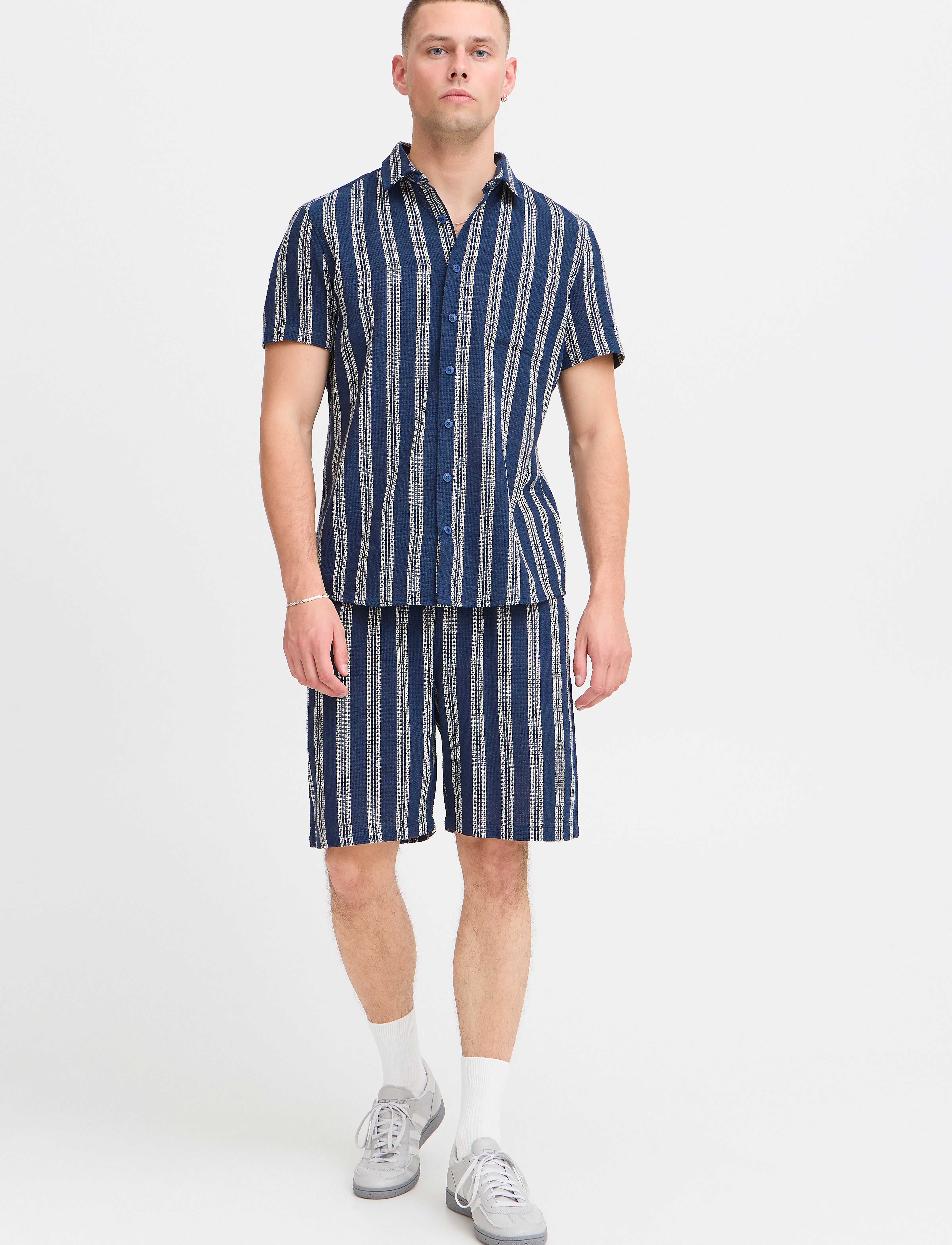 Blend BHMORGAN Shorts - Kollektionen - DRESS BLUES / blue