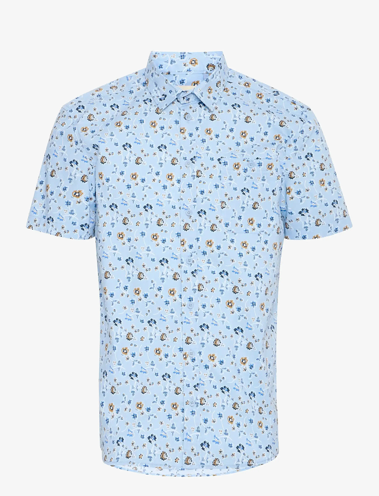 Blend - BHABASI Shirt - mönstrade skjortor - blue bell - 1