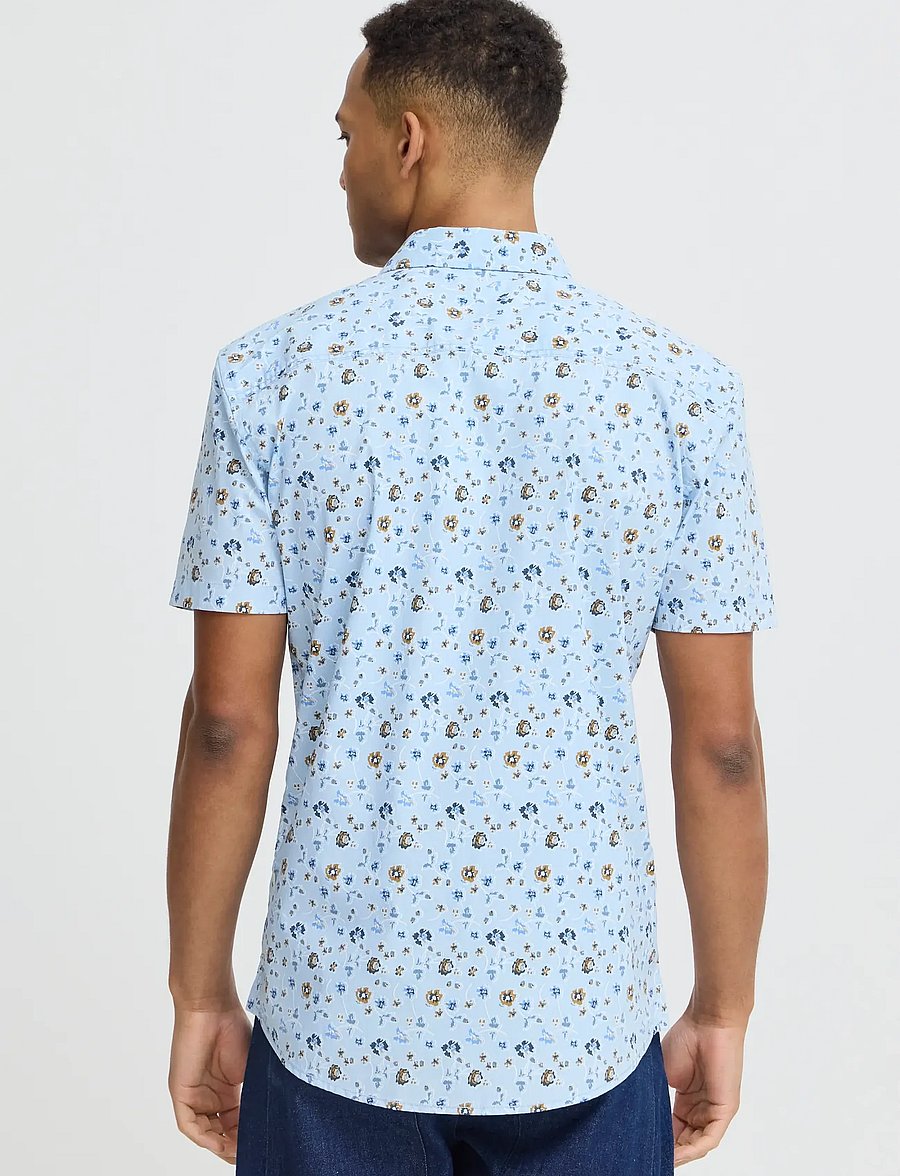 Blend - BHABASI Shirt - pattern shirts - blue bell - 3