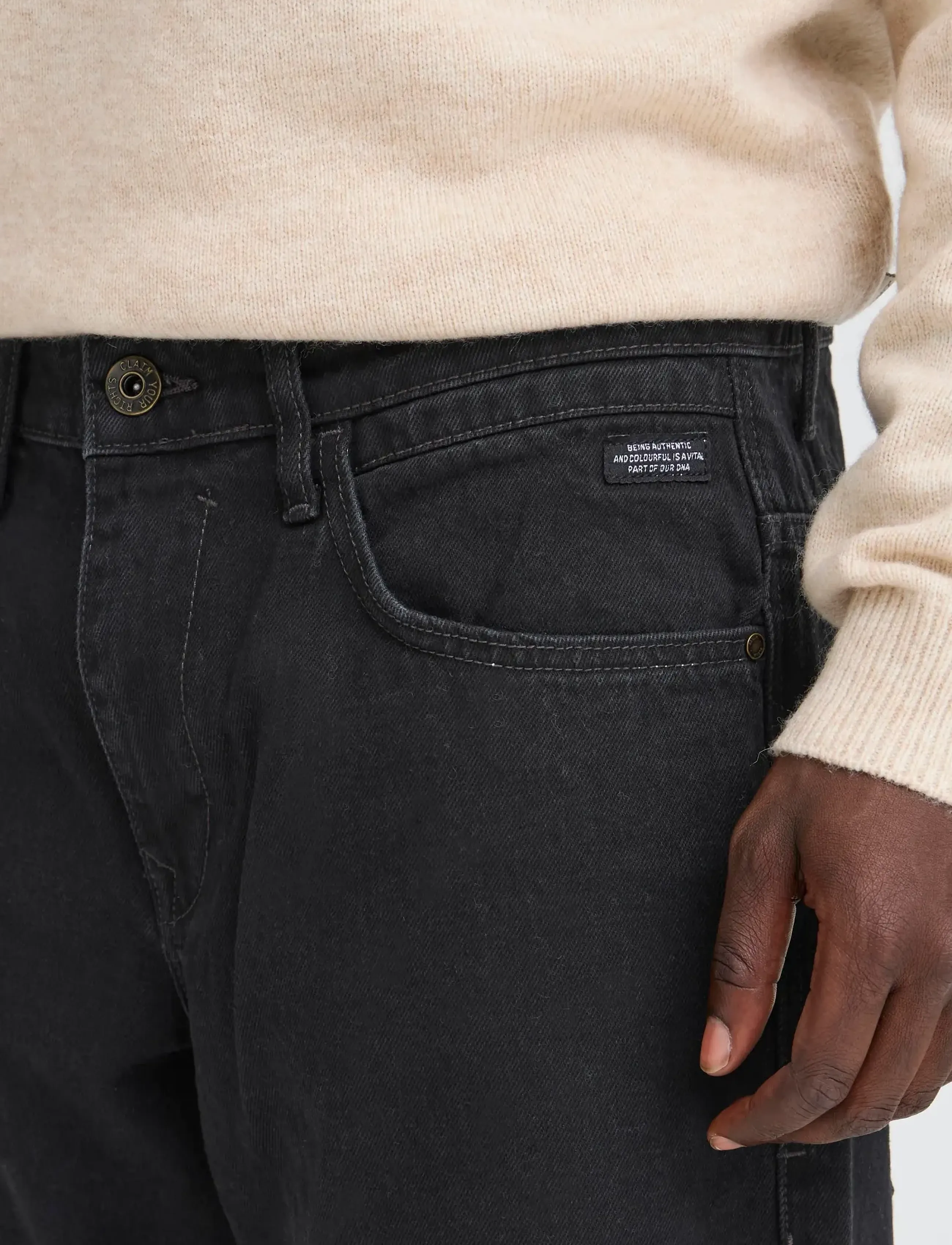 Blend - BHFLAKE LOOSE FIT - loose jeans - denim black - 3