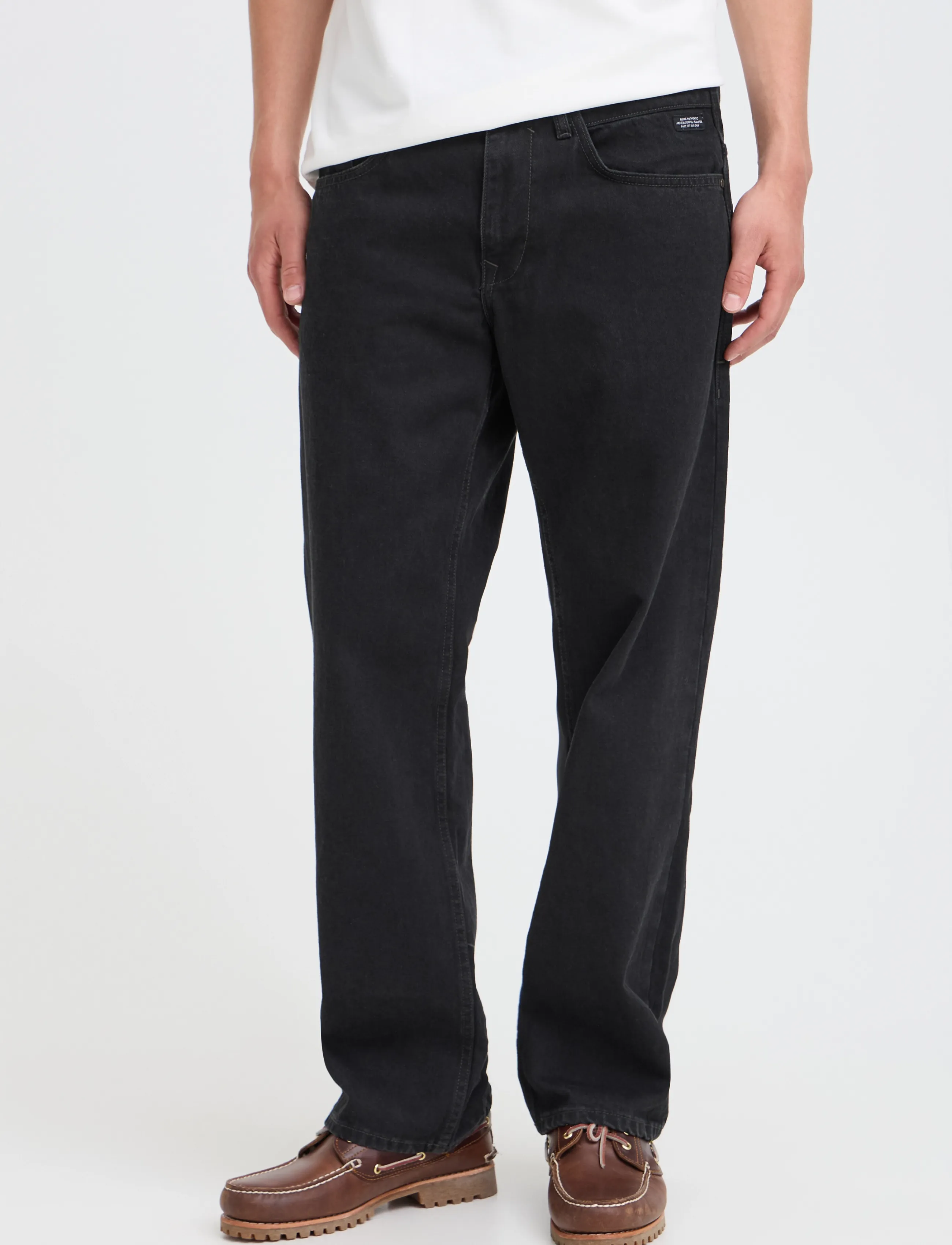 Blend - BHFLAKE LOOSE FIT - loose jeans - denim black - 5