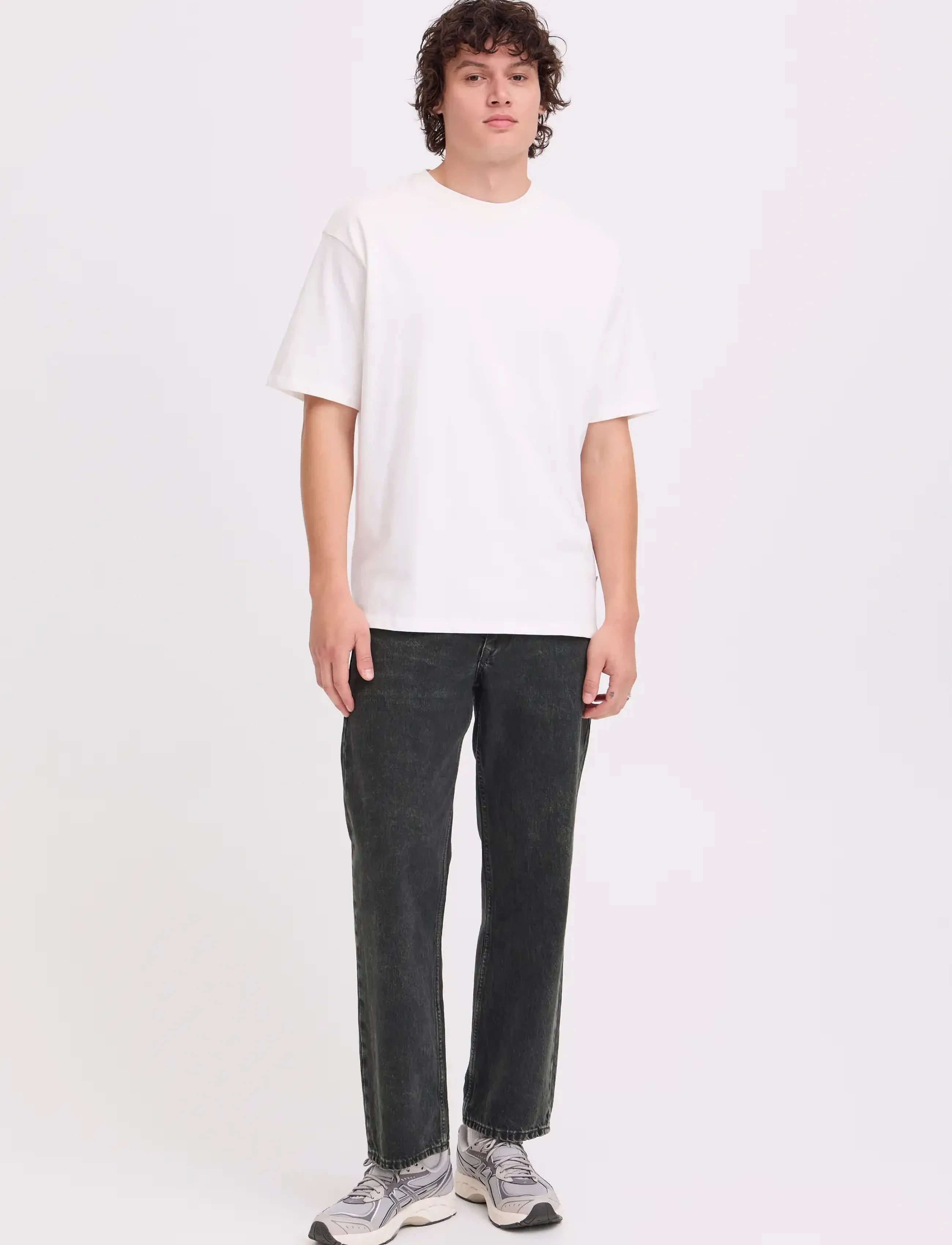 Blend - BHFLAKE LOOSE FIT - hosen & jeans - denim grey - 0