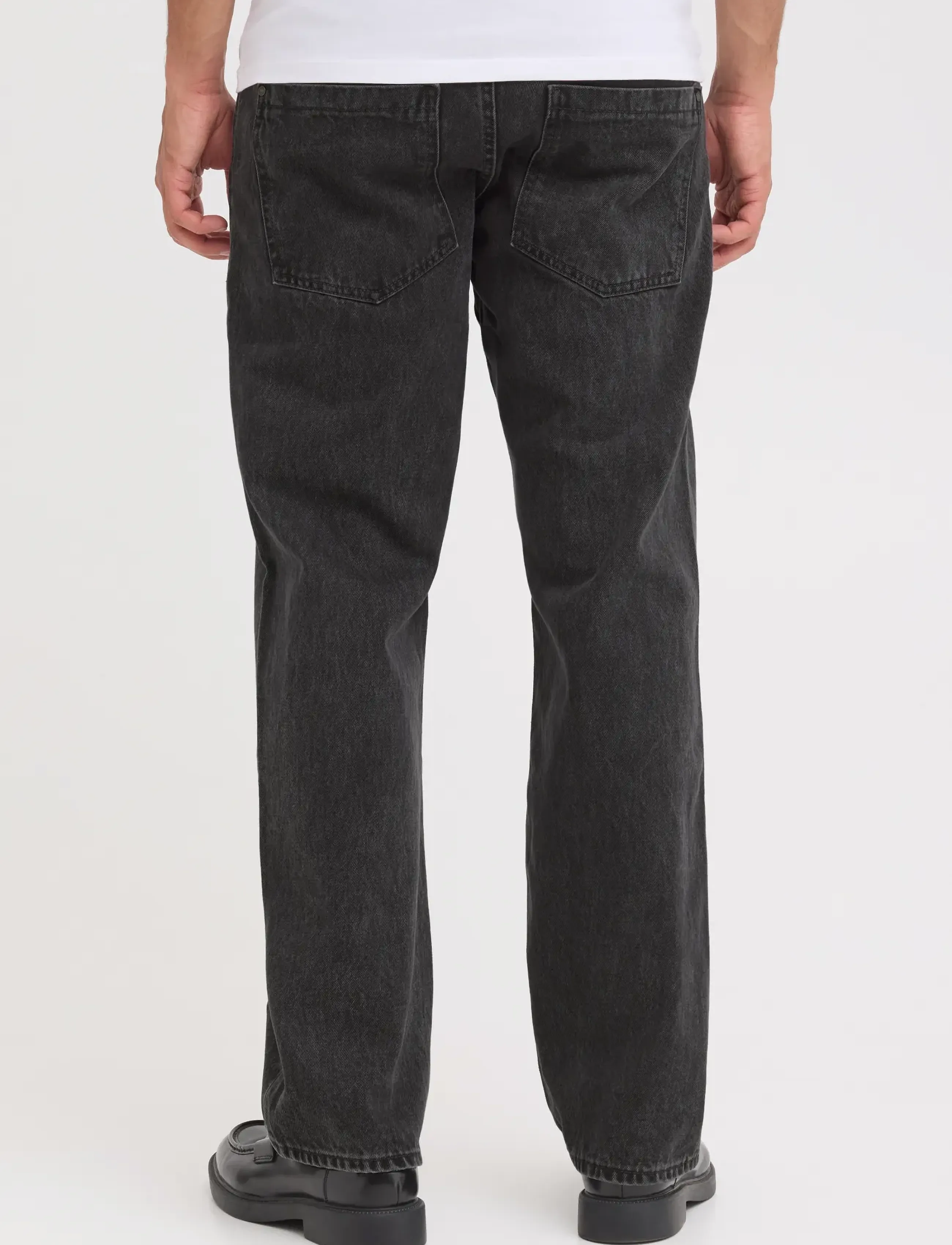 Blend - BHFLAKE LOOSE FIT - weite jeans - denim grey - 3