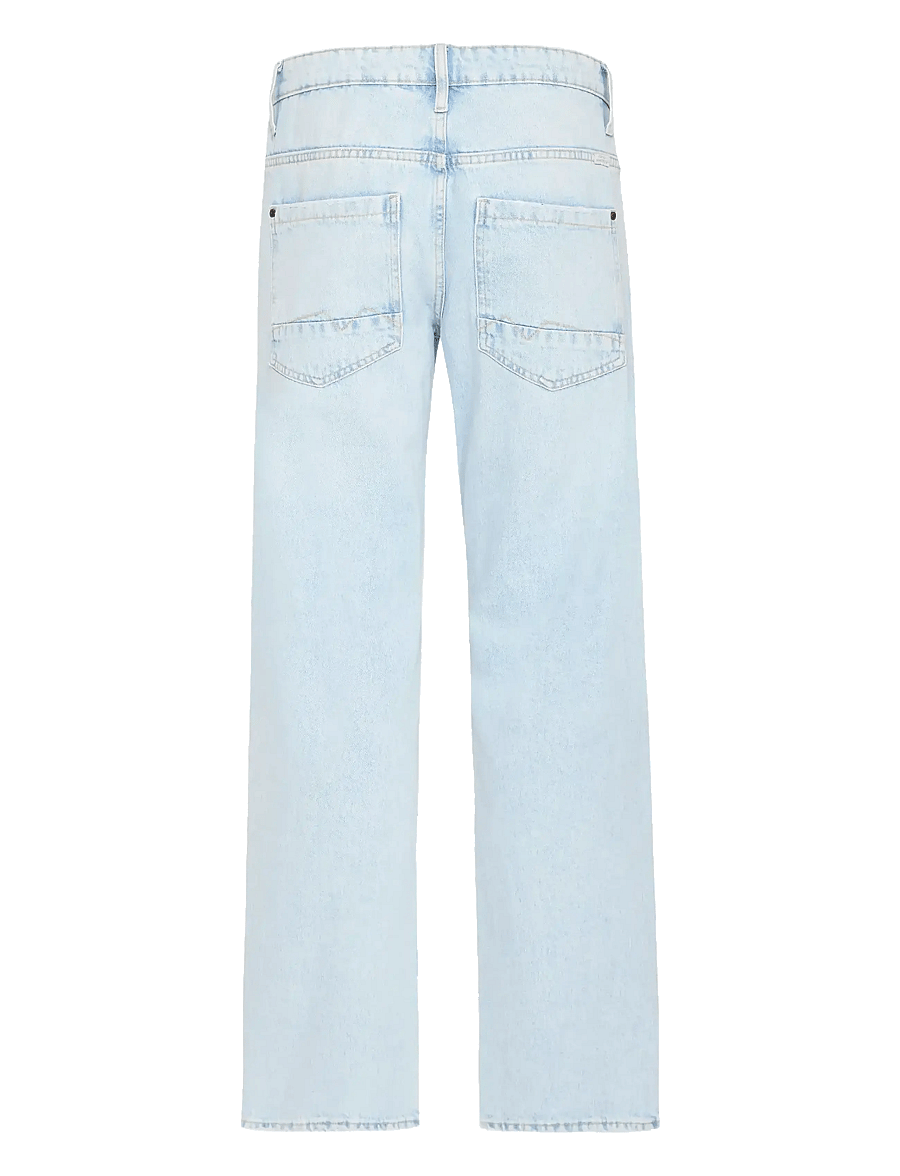 Blend - BHFLAKE LOOSE FIT - weite jeans - denim light blue - 2