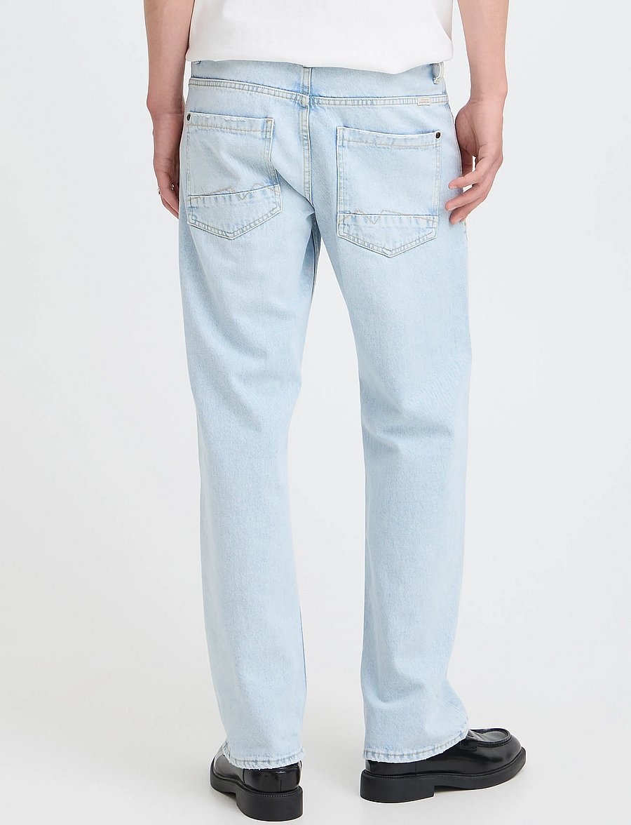 Blend - BHFLAKE LOOSE FIT - weite jeans - denim light blue - 3