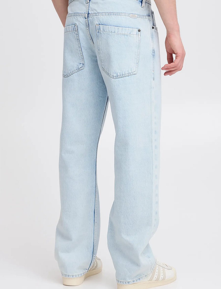 Blend - BHFLAKE LOOSE FIT - weite jeans - denim light blue - 4