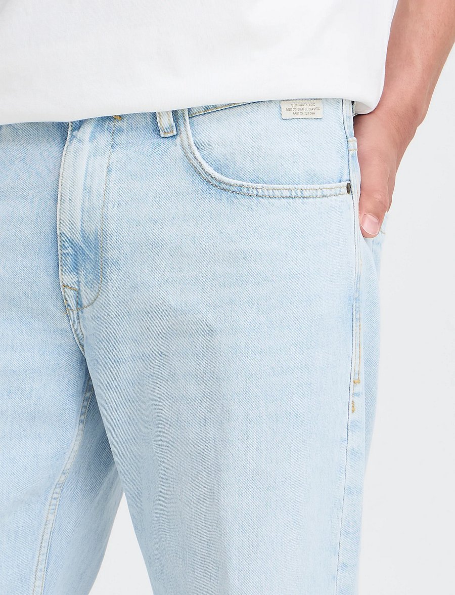 Blend - BHFLAKE LOOSE FIT - weite jeans - denim light blue - 5