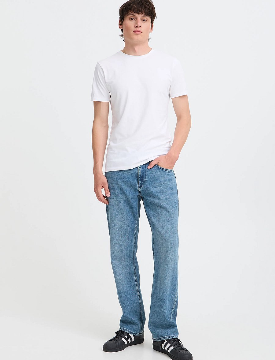 Blend - BHFLAKE LOOSE FIT - loose jeans - denim middle blue - 0