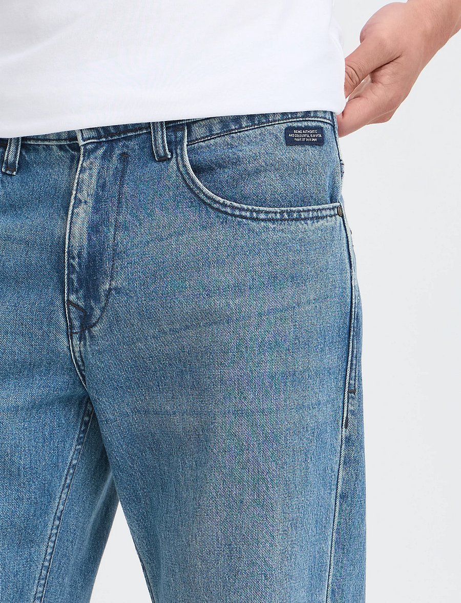 Blend - BHFLAKE LOOSE FIT - loose jeans - denim middle blue - 4