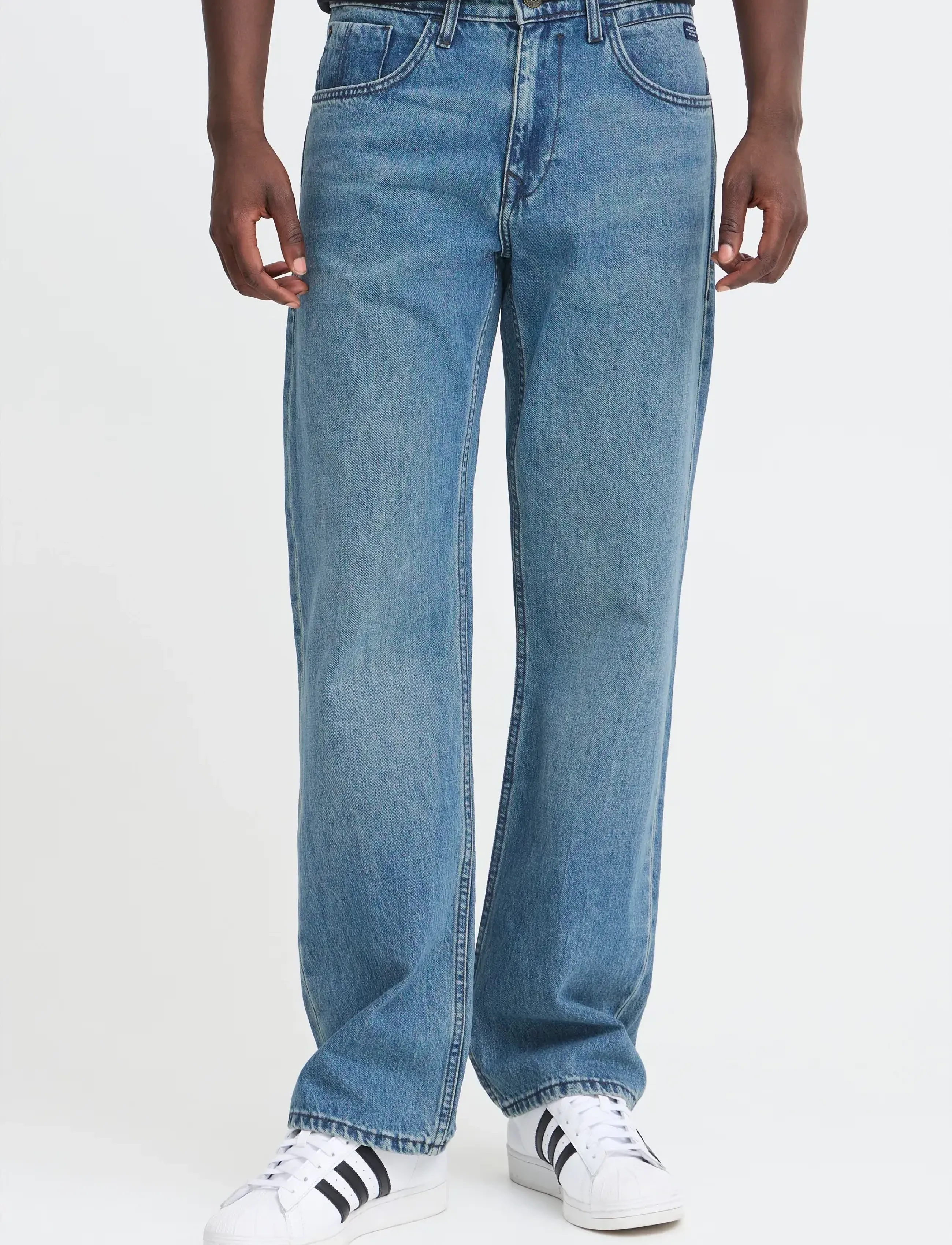 Blend - BHFLAKE LOOSE FIT - loose jeans - denim middle blue - 5