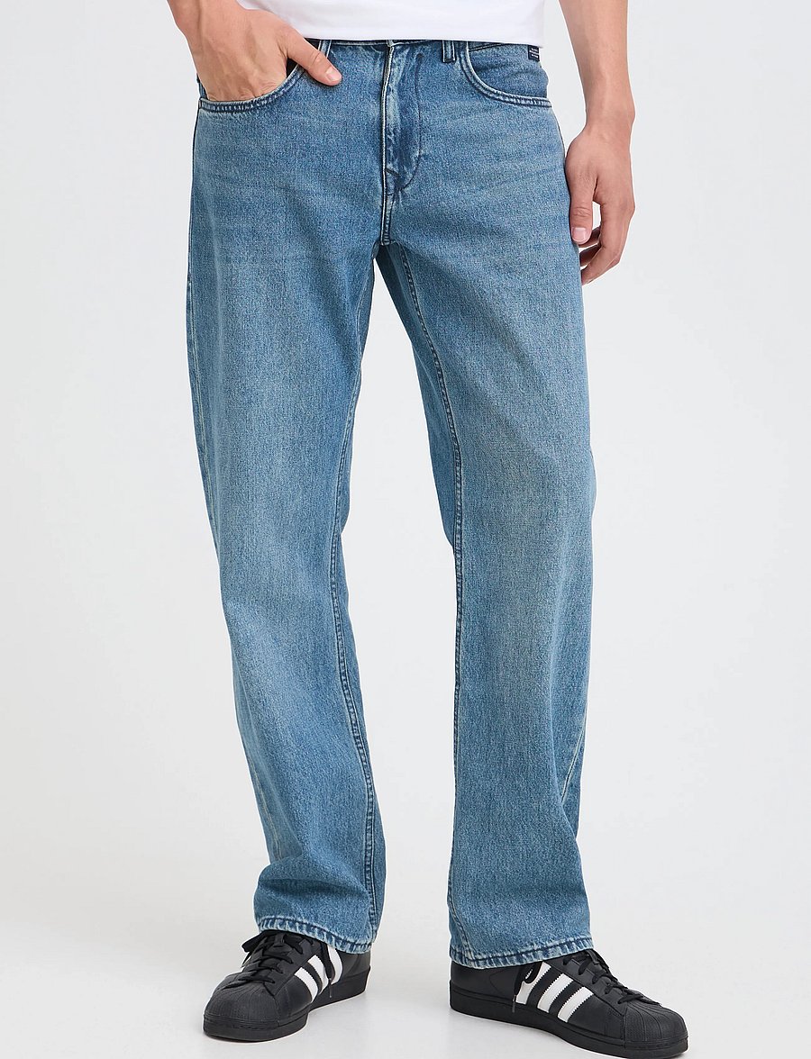 Blend - BHFLAKE LOOSE FIT - loose jeans - denim middle blue - 5