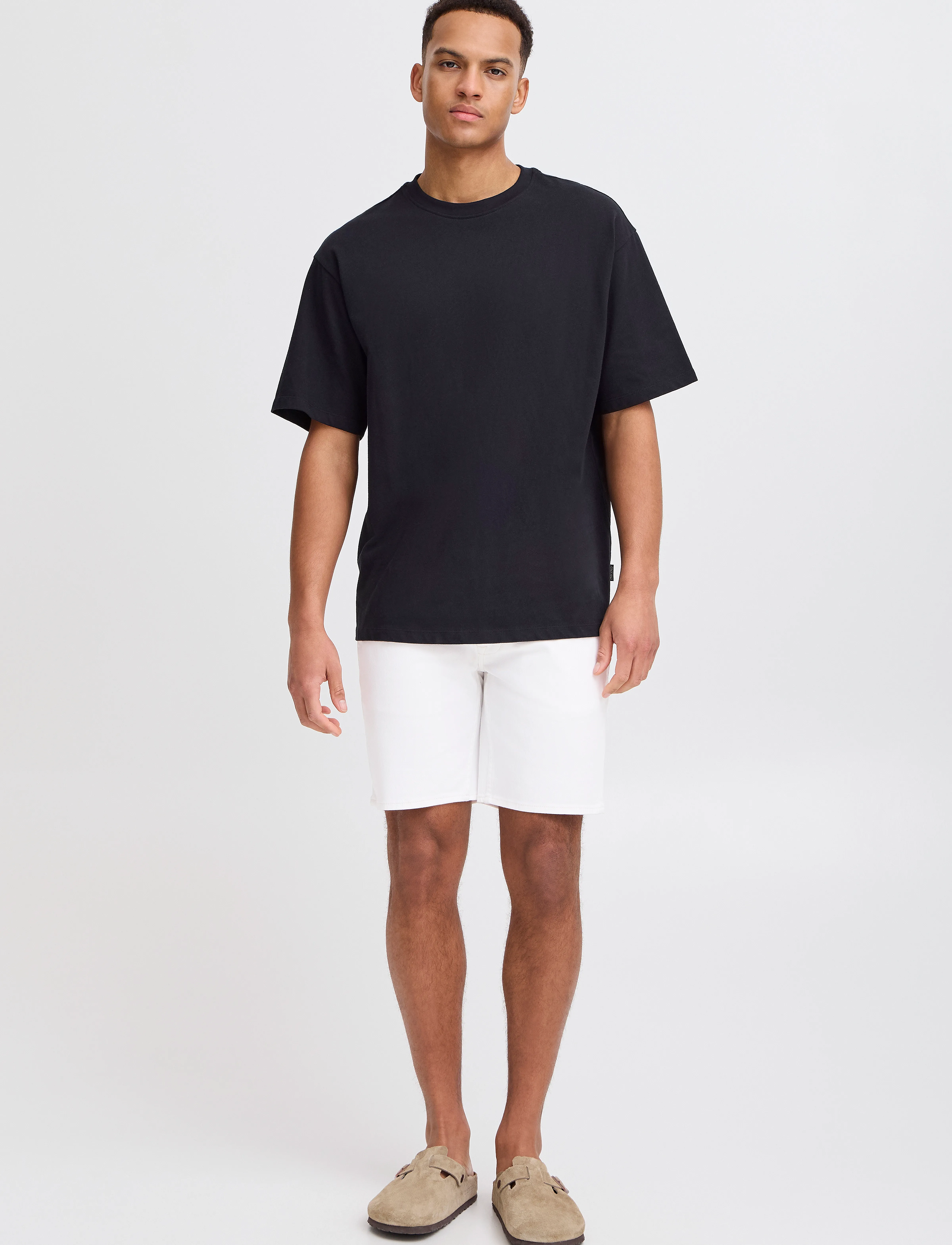 Blend Bhtwister-Denimshorts, Mænd, Coatede Højtaljede Denimshorts, Hvid, Str: M