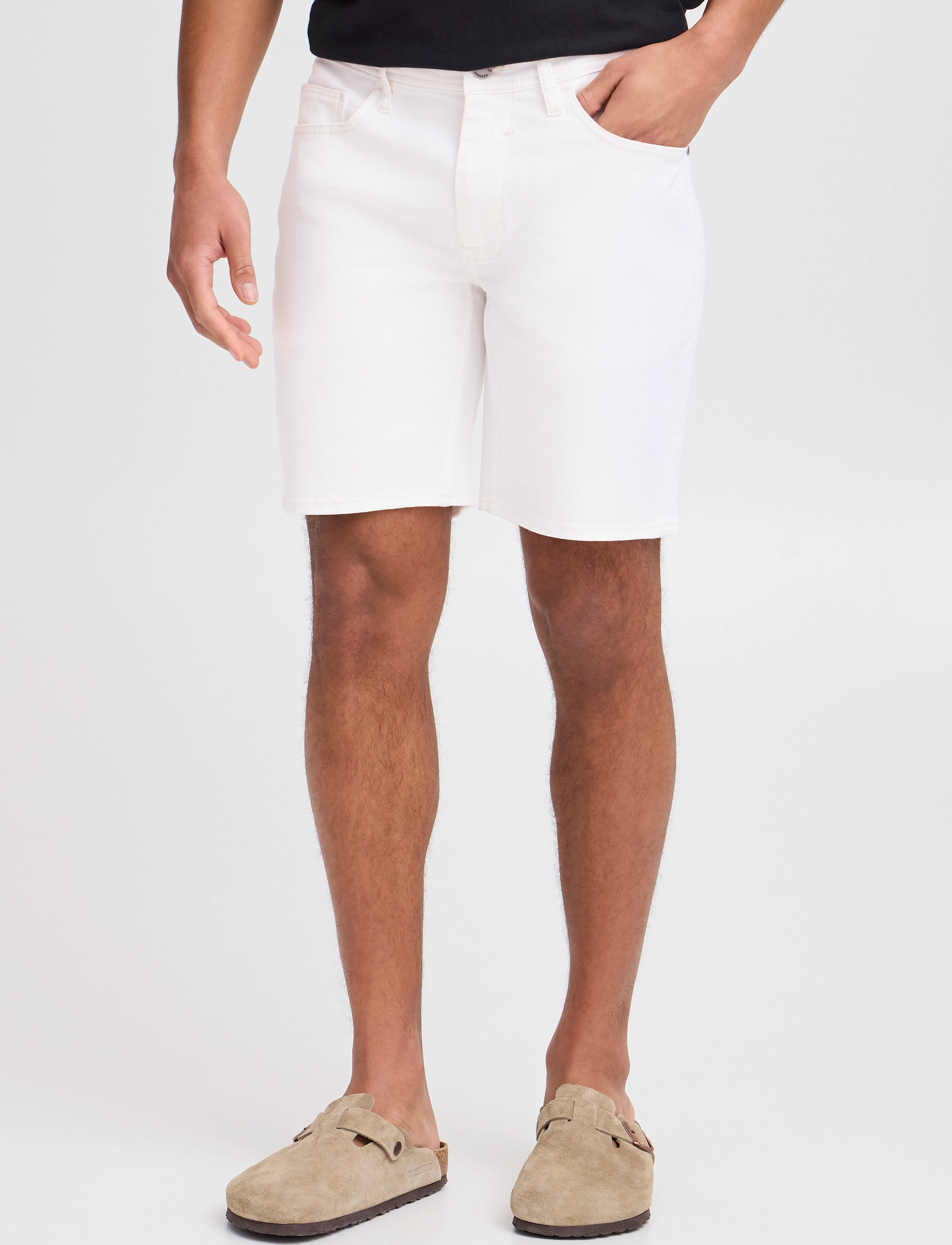 Blend - BHTWISTER-Denimshorts - laveste priser - denim white - 4