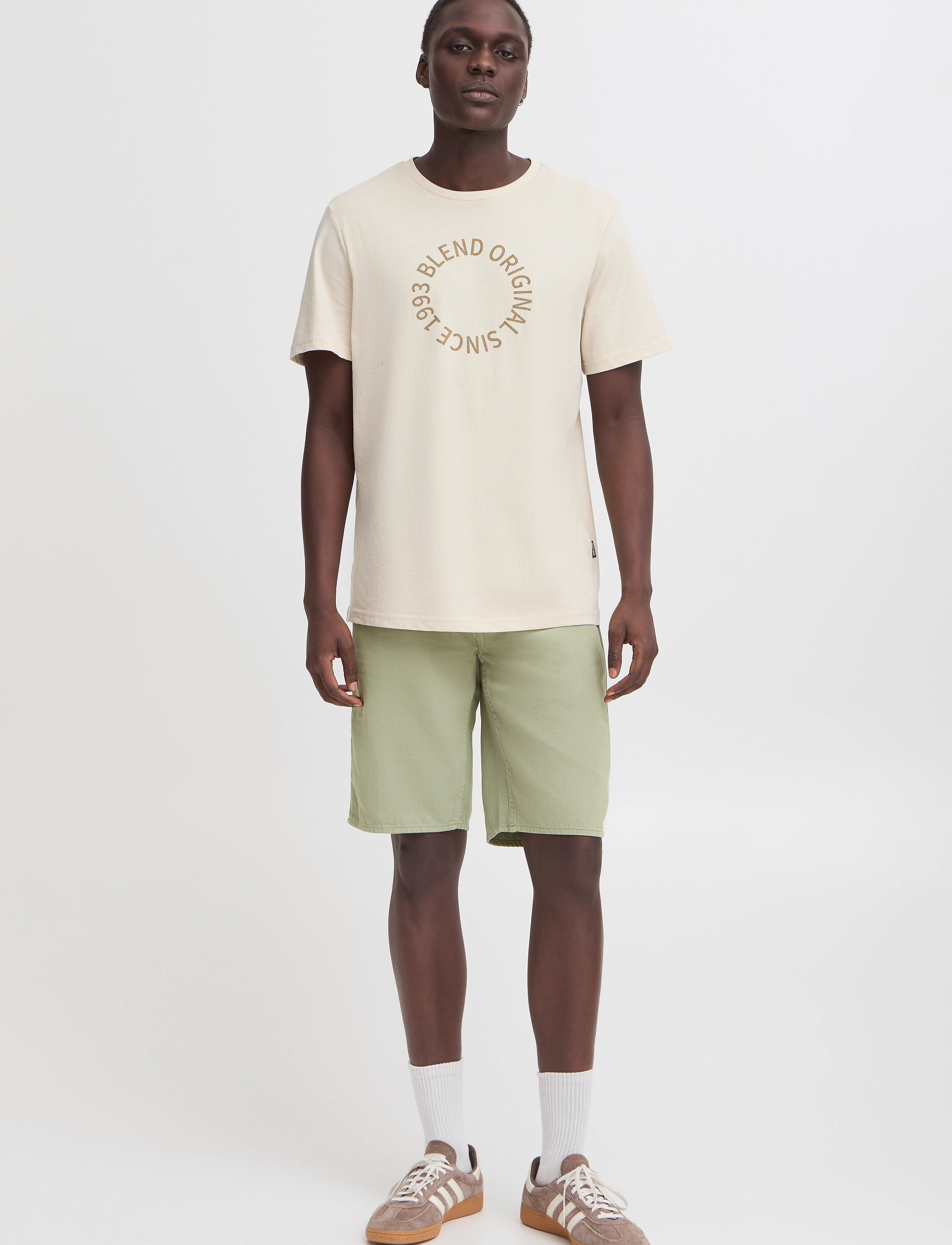 Blend Bhblizzard-Denimshorts, Mænd, Denimshorts, Grøn, Str: XXL