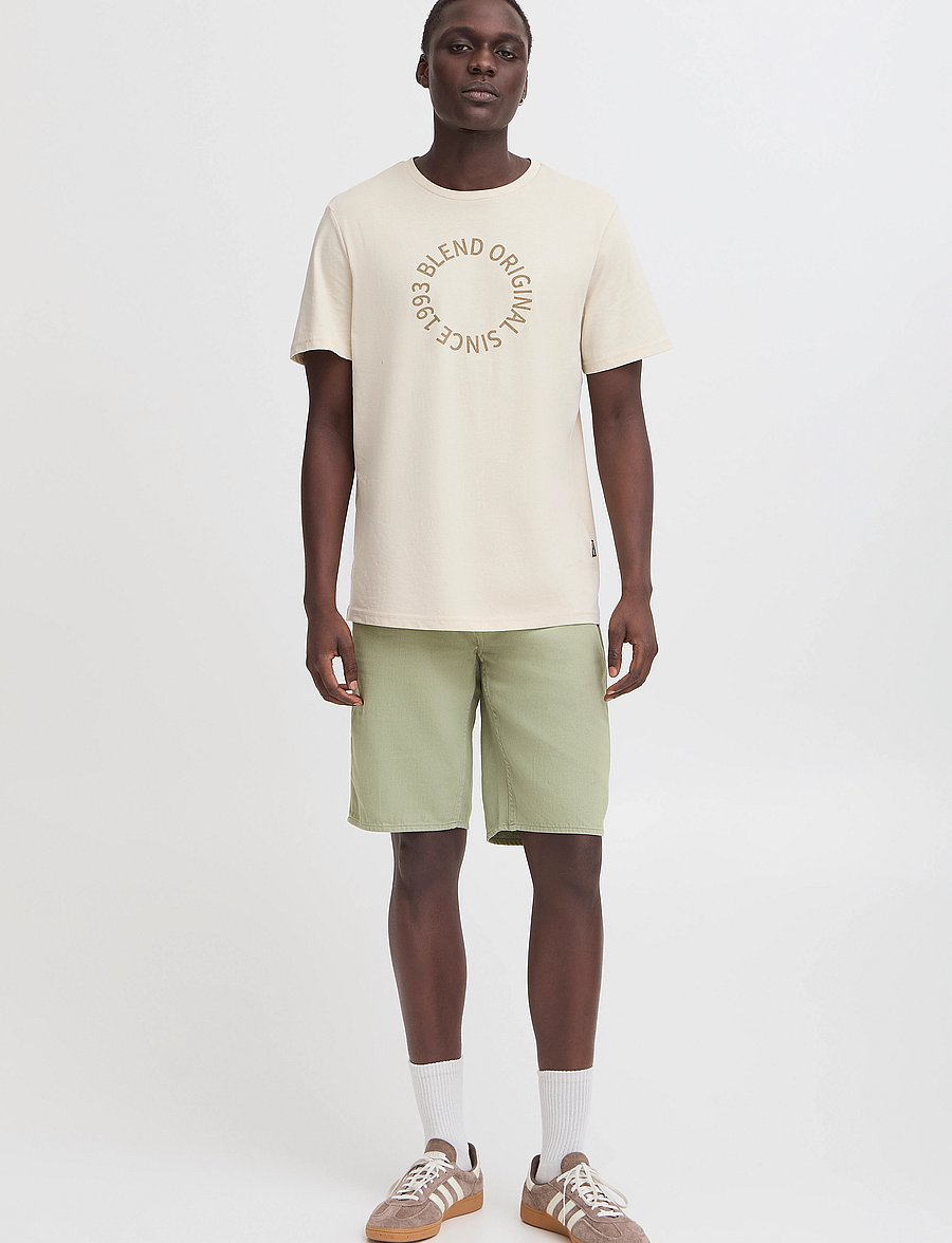 Blend - BHBLIZZARD-Denimshorts - jeansshorts - oil green - 0