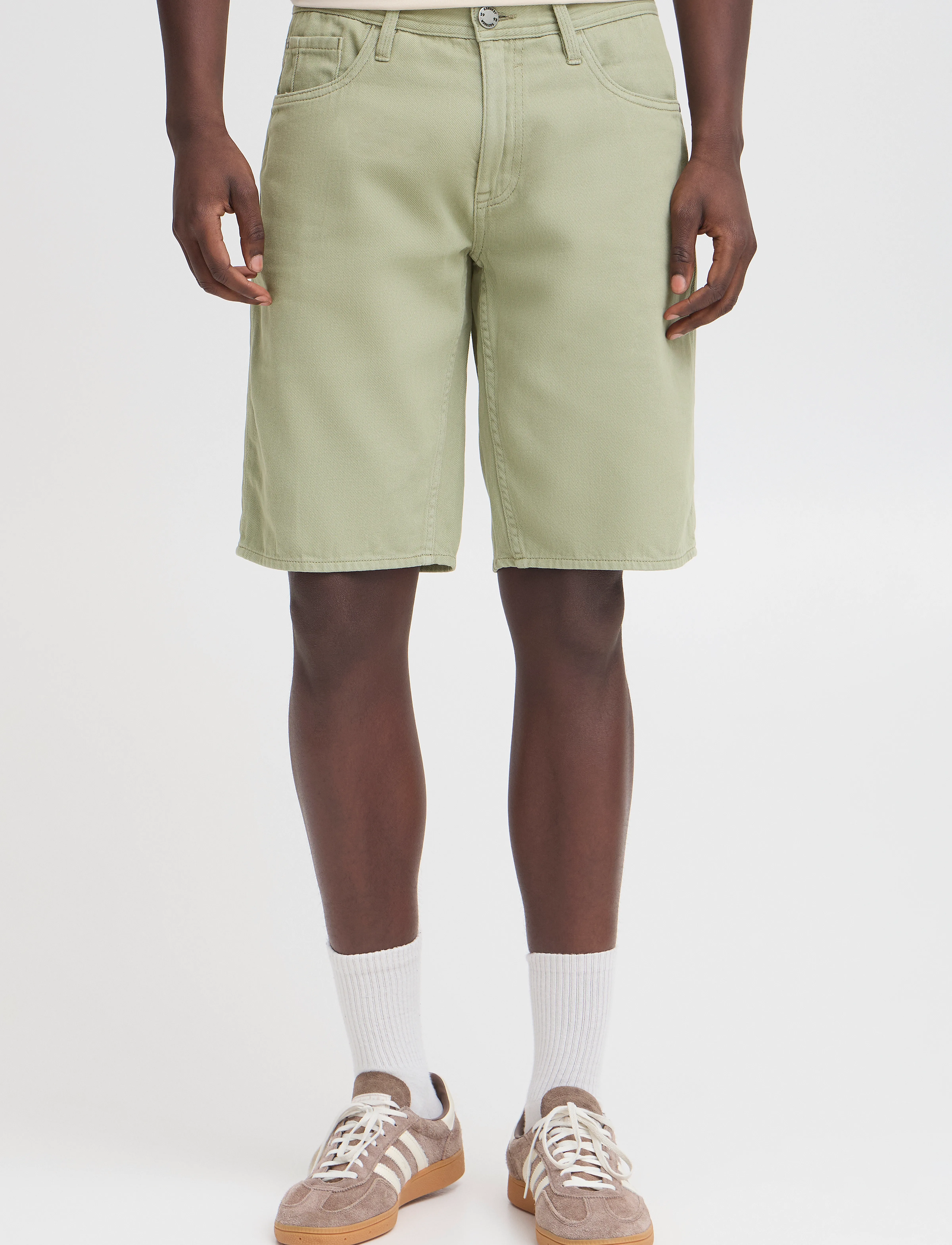 Blend - BHBLIZZARD-Denimshorts - jorts - oil green - 4