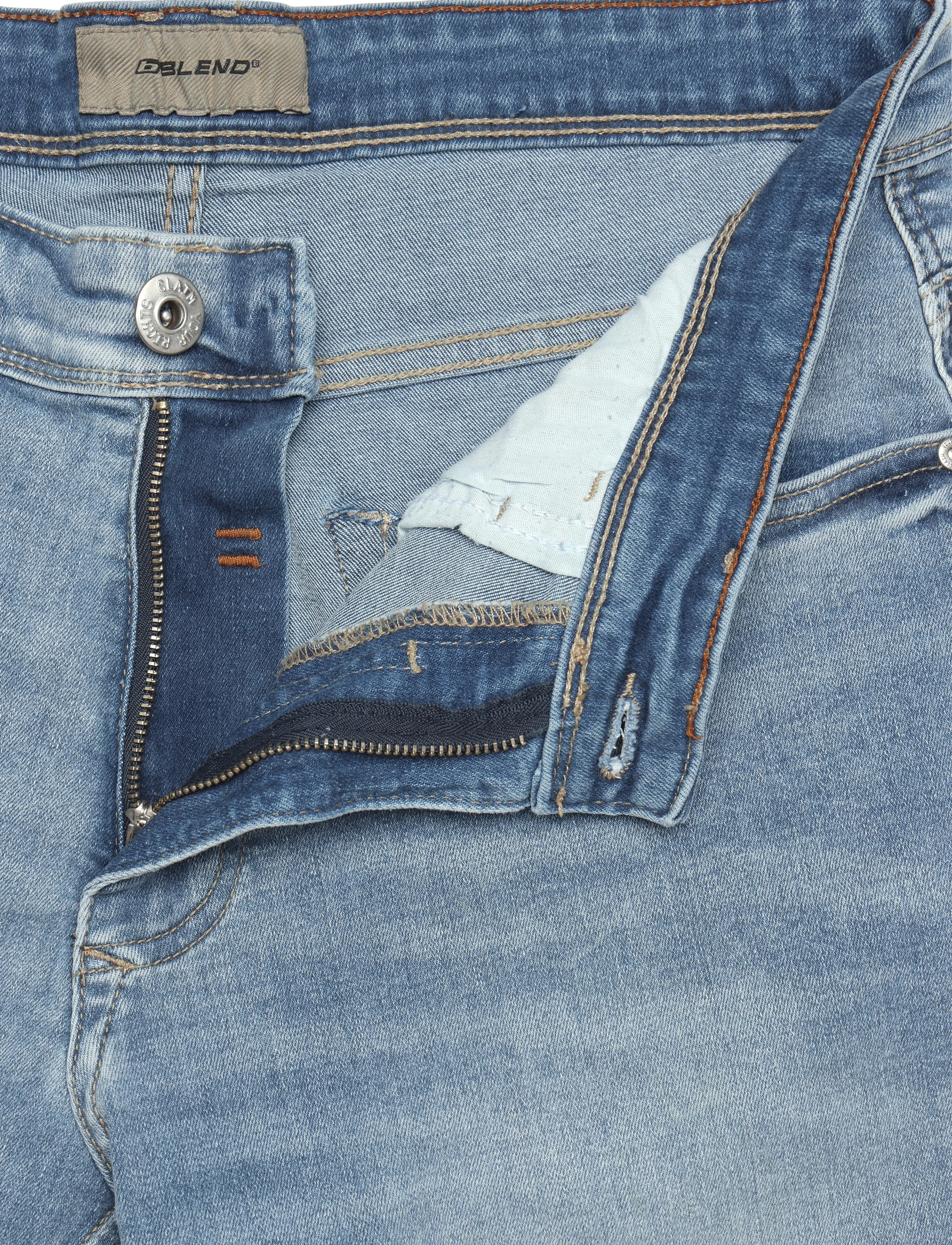 Blend - BHBLIZZARD-Denimshorts - denim light blue - 3
