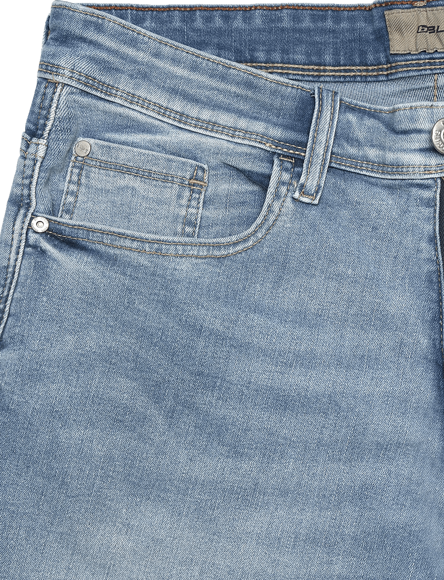 Blend - BHBLIZZARD-Denimshorts - vabaaja lühikesed püksid - denim light blue - 4
