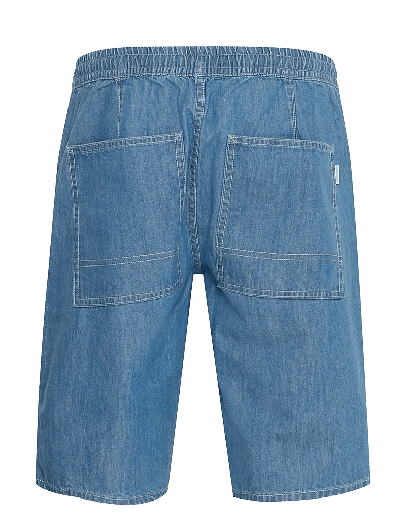 Blend - BHBLIZZARD-Denimshorts - jorts - denim middle blue - 2