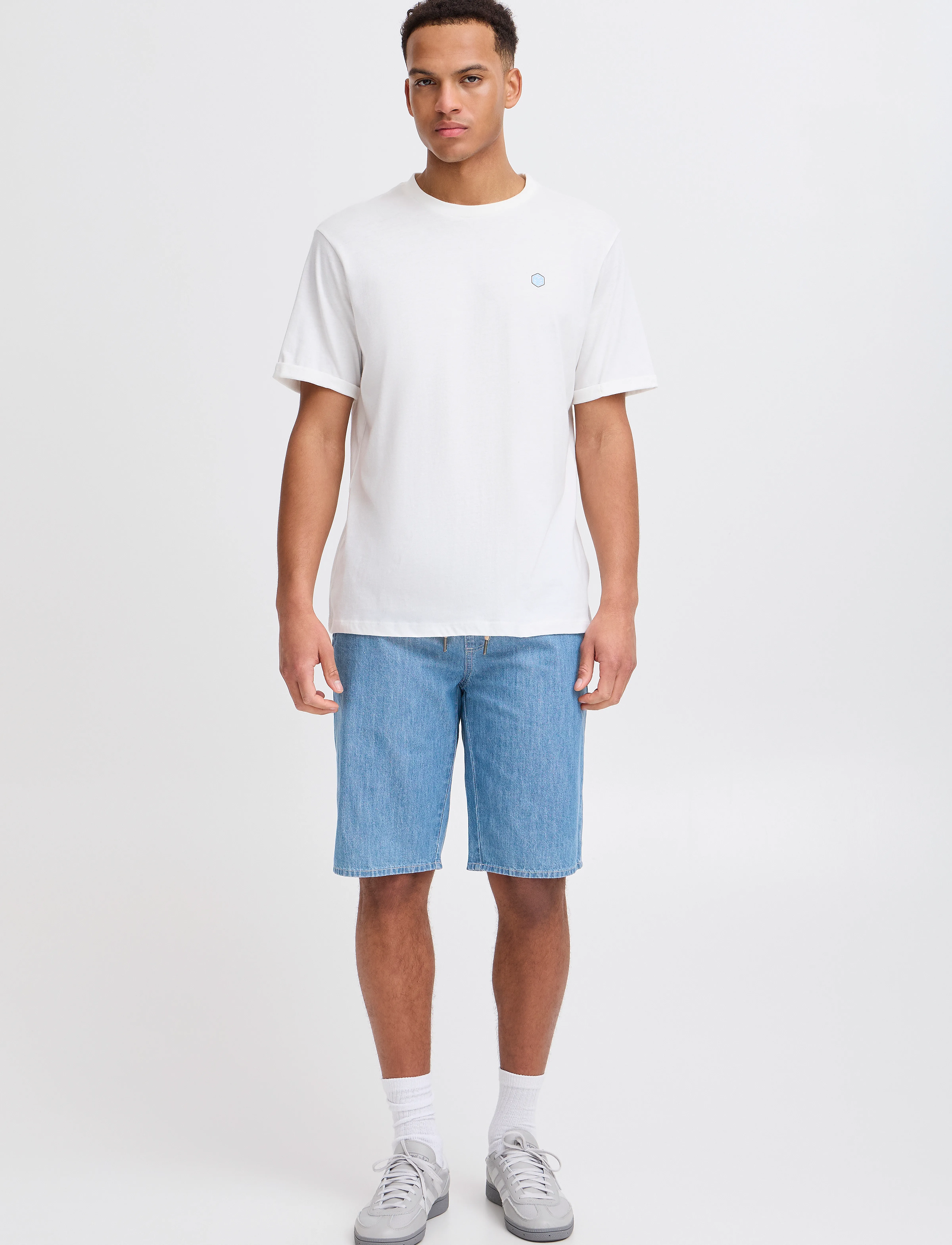 Blend BHBLIZZARD-Denimshorts - Shorts - DENIM MIDDLE BLUE / blue