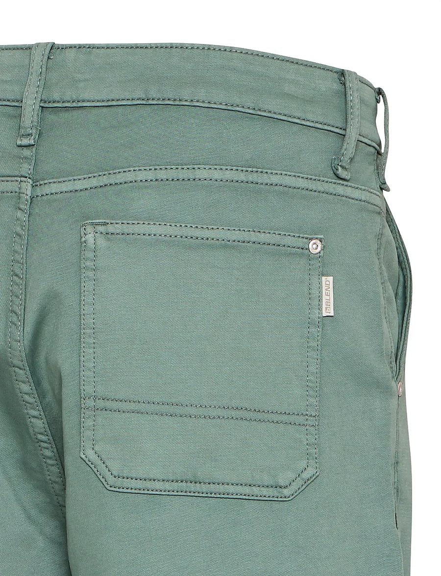 Blend - BHHURRICANE-Jogg-denimshorts - jorts - duck green - 2