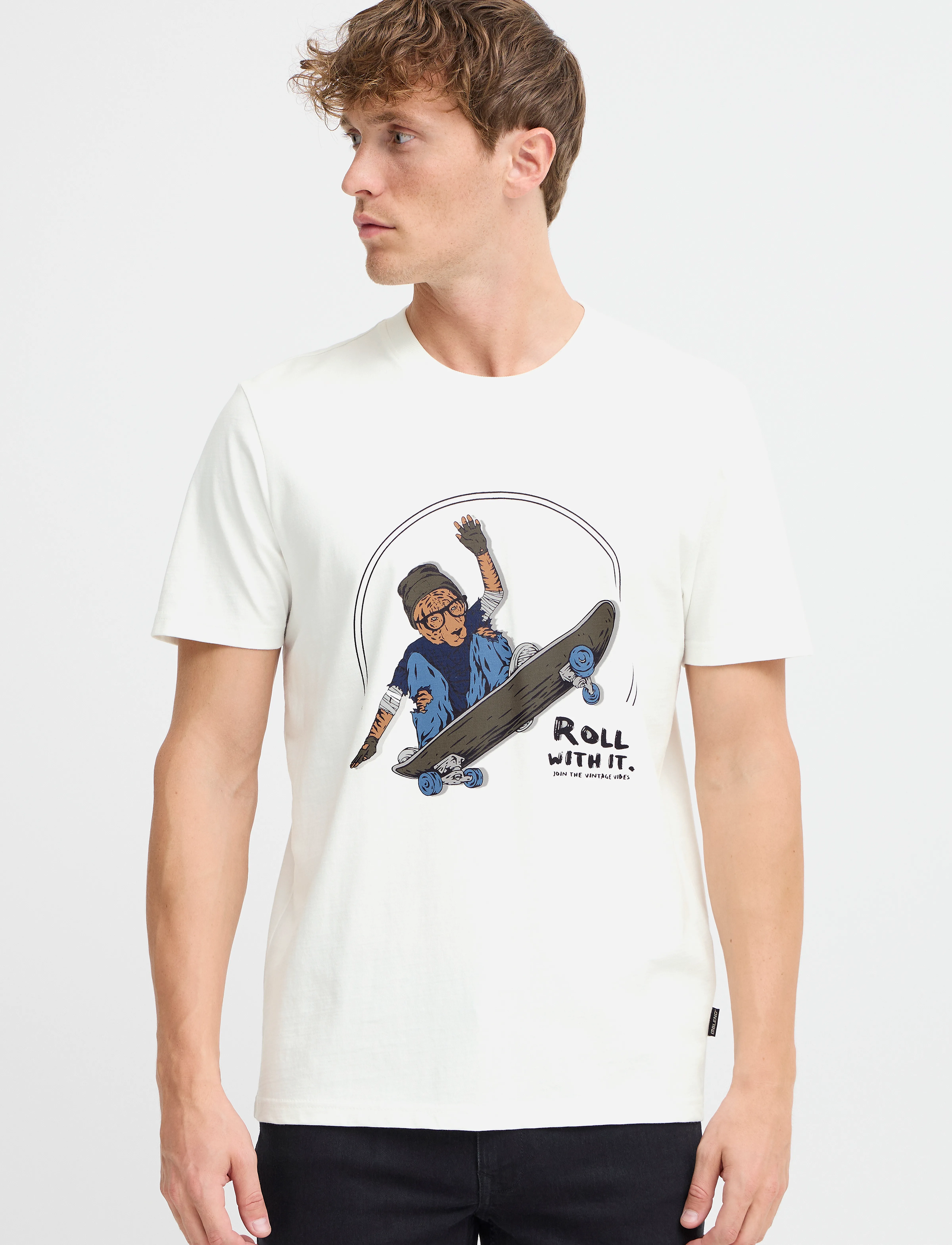 Blend - BHJAVOR Tee - white bhtiger - 4