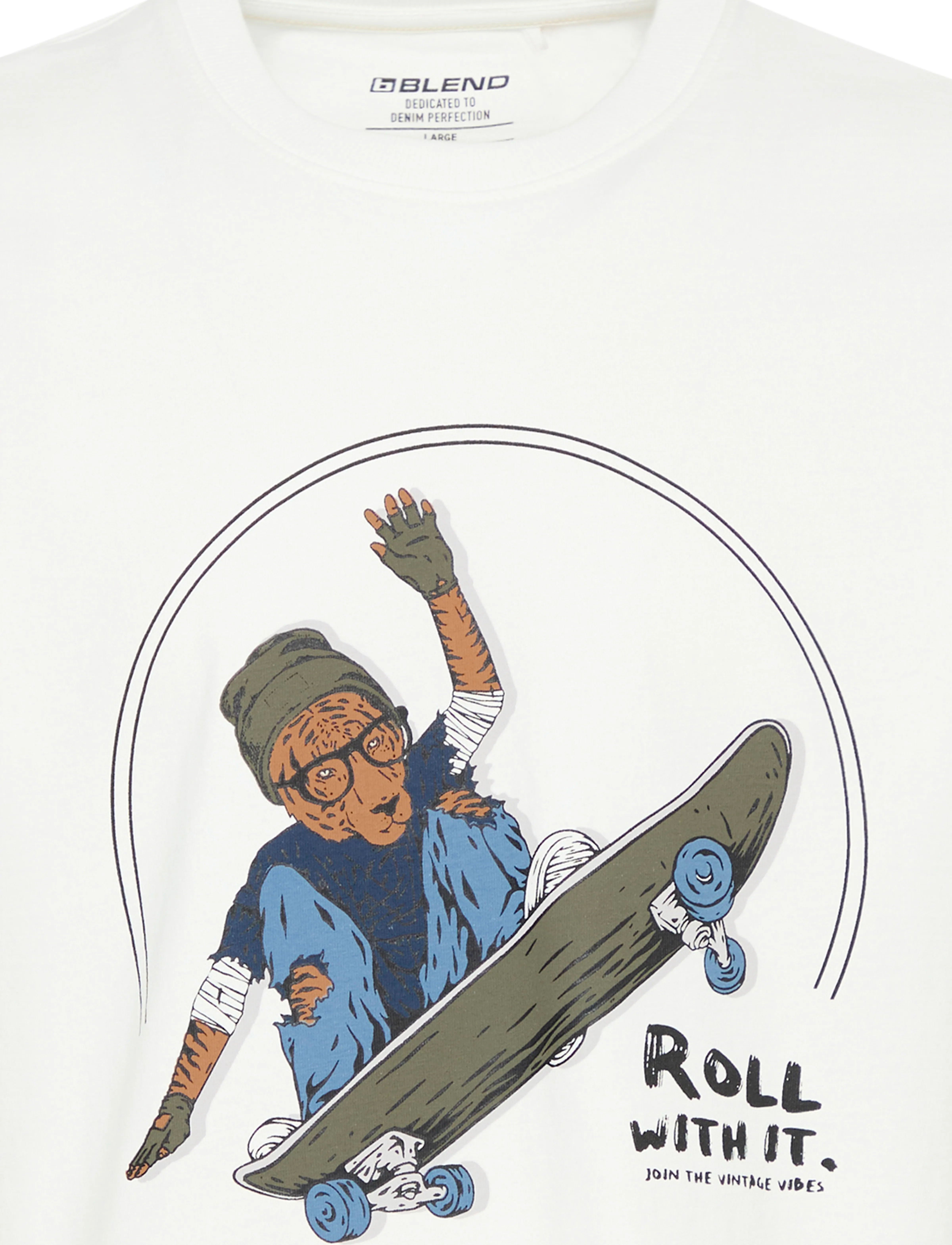 Blend - BHJAVOR Tee - white bhtiger - 5