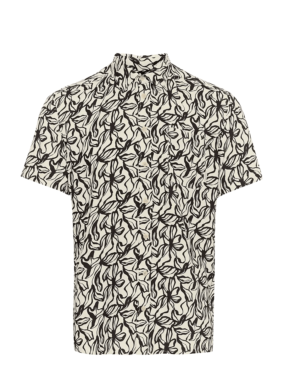 Blend - BHAVIAN Shirt - short-sleeved shirts - black - 1