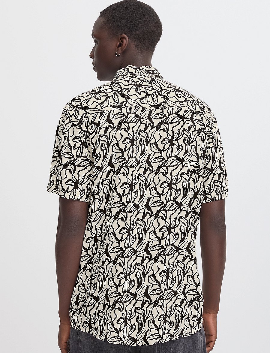 Blend - BHAVIAN Shirt - short-sleeved shirts - black - 3