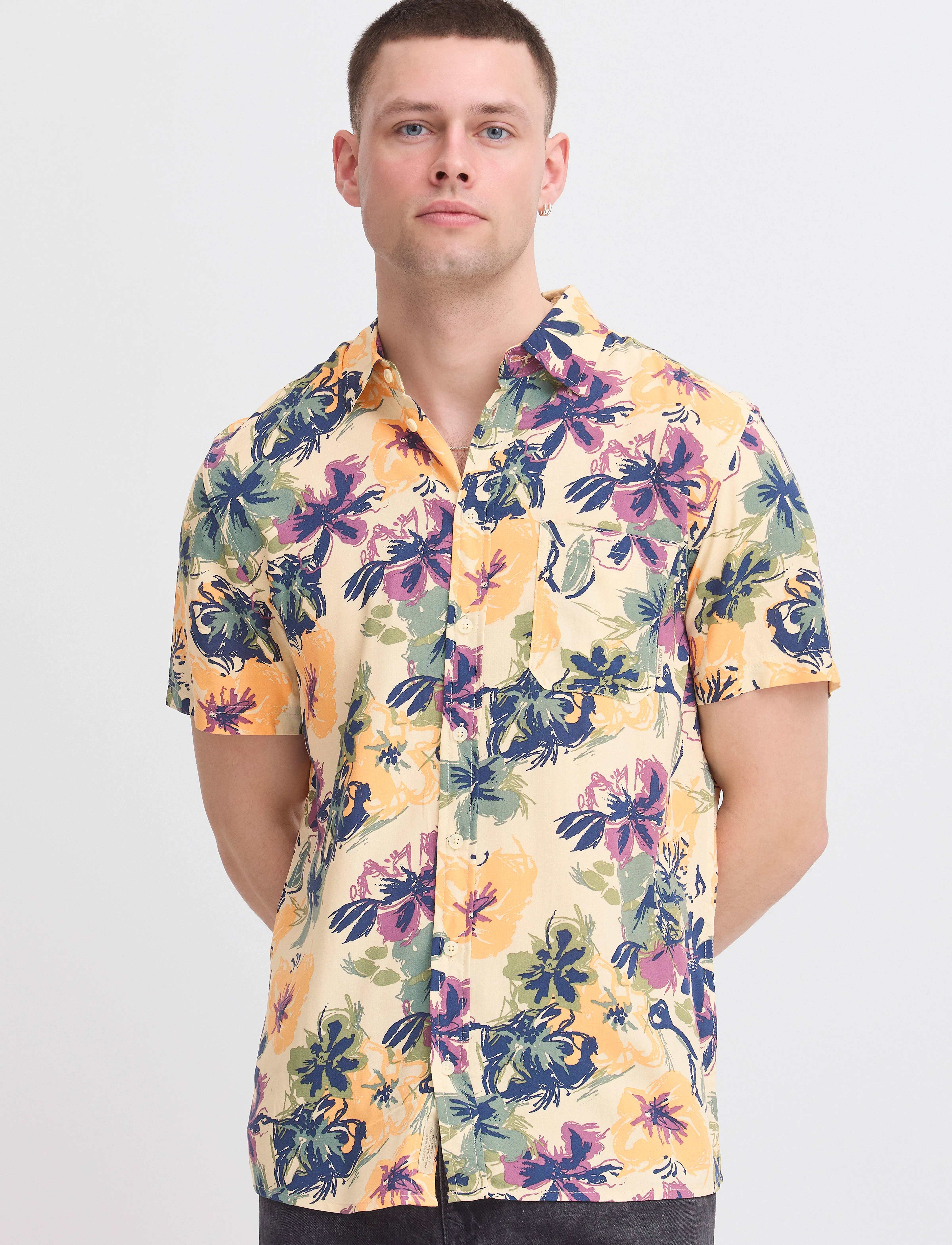 Blend - BHATLE Shirt - madalaimad hinnad - bleached sand - 4