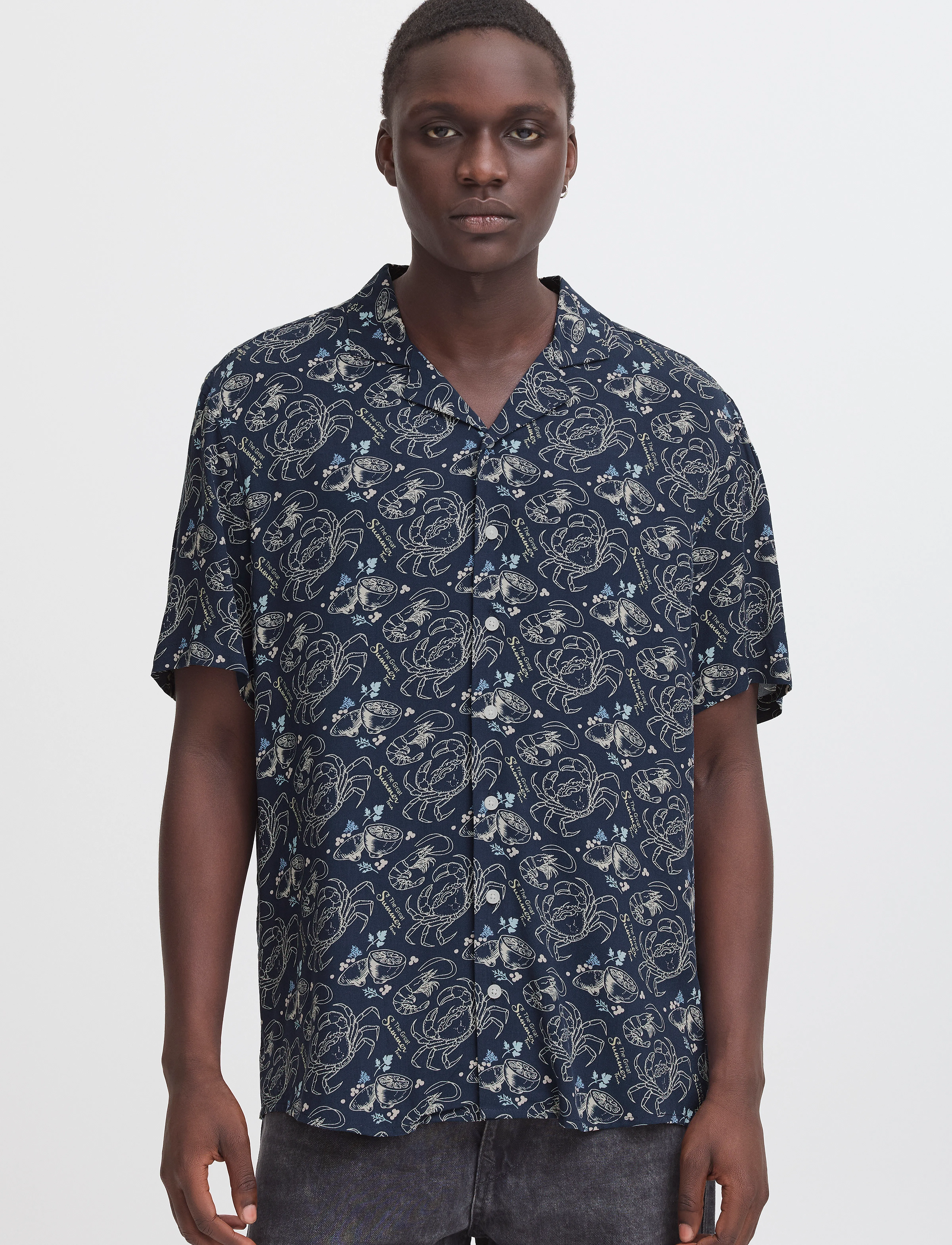Blend - BHASCOT Shirt - die niedrigsten preise - dress blues - 4