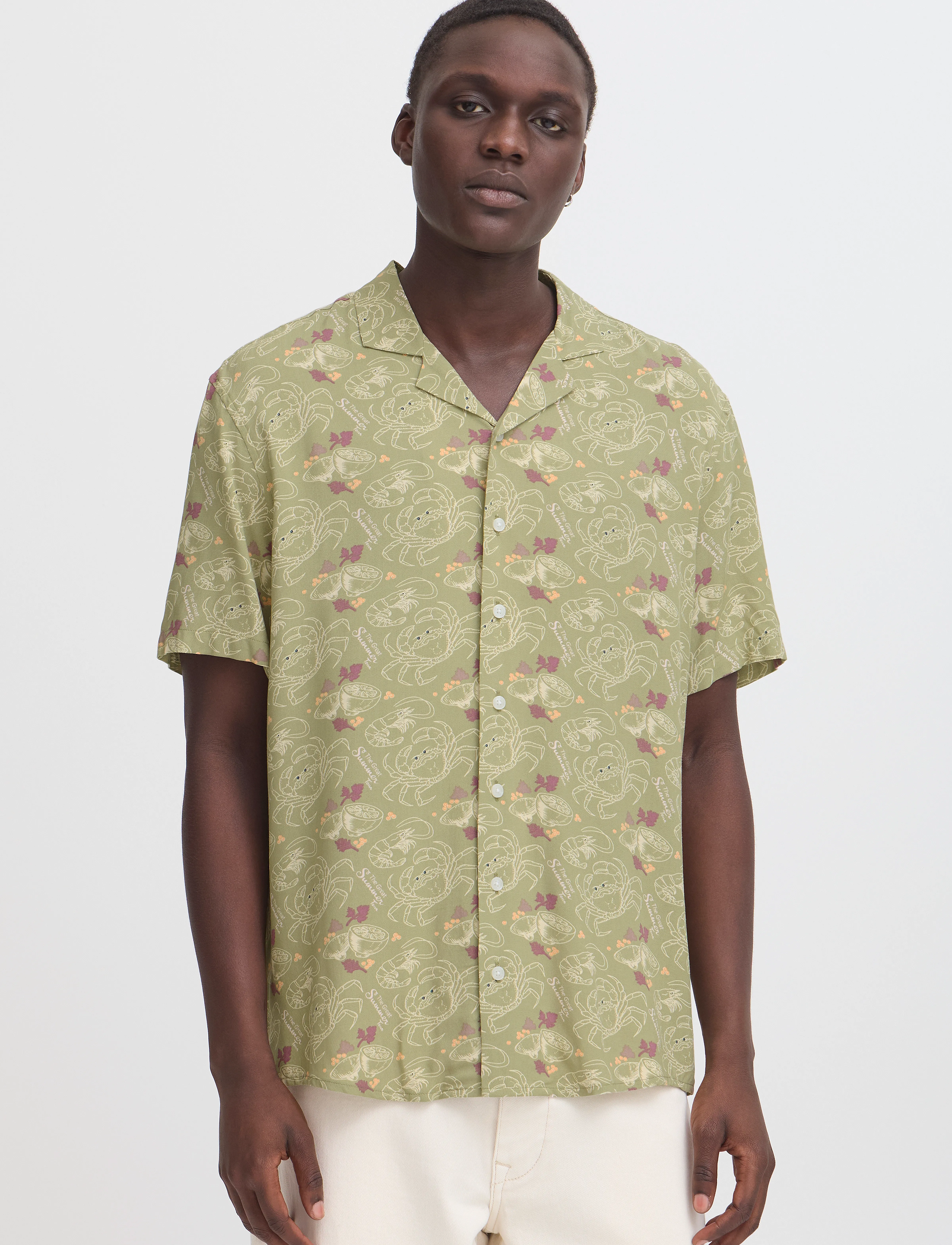 Blend - BHASCOT Shirt - laveste priser - oil green - 4