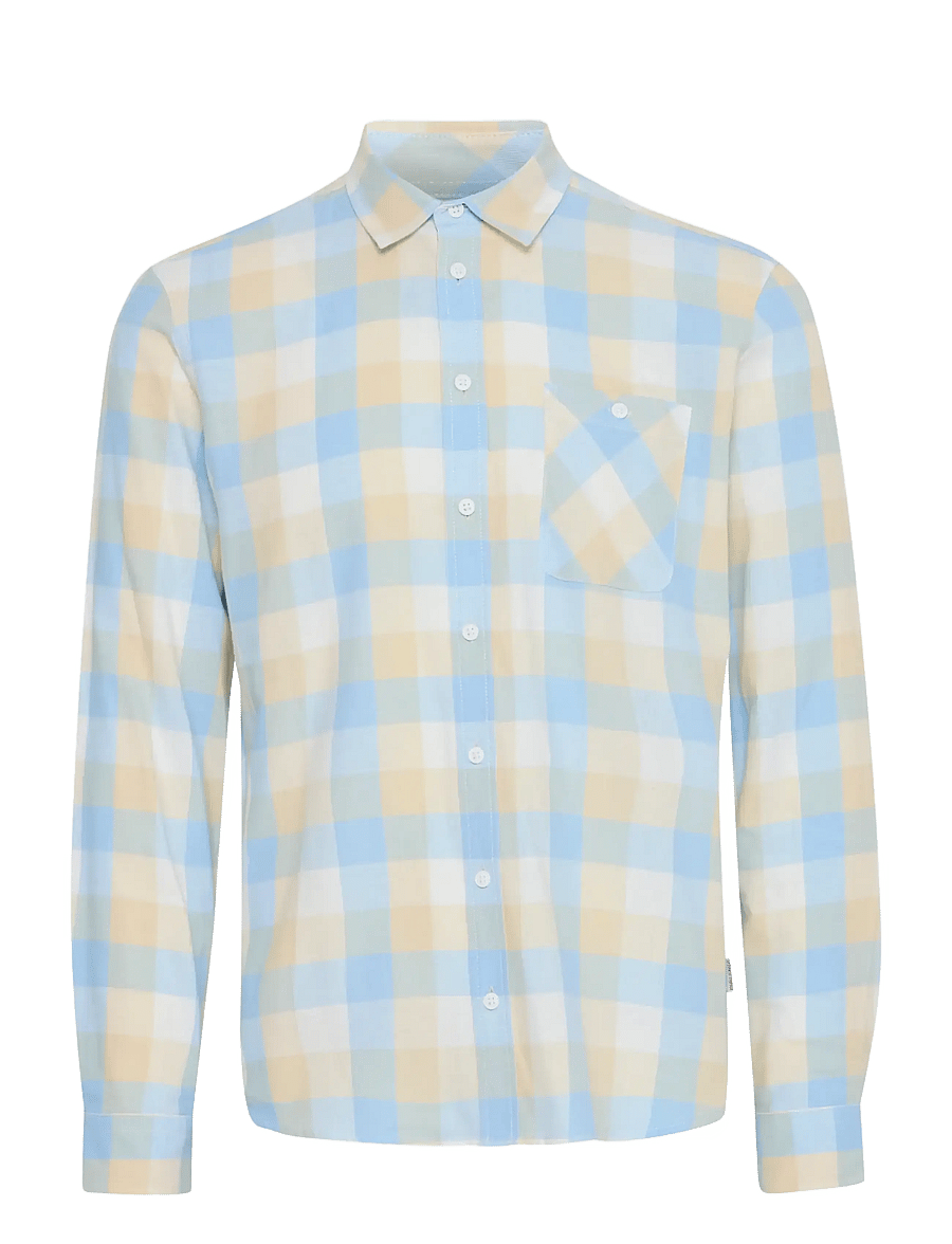 Blend - BHBENNY Shirt - ruudulised särgid - blue bell - 0