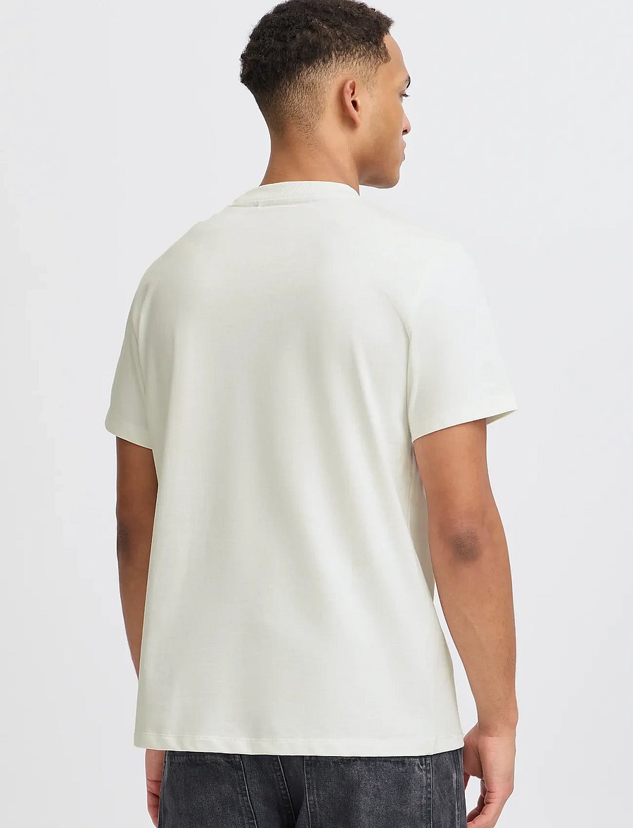 Blend - BHJERRON tee - kurzärmelige t-shirts - white bear - 3
