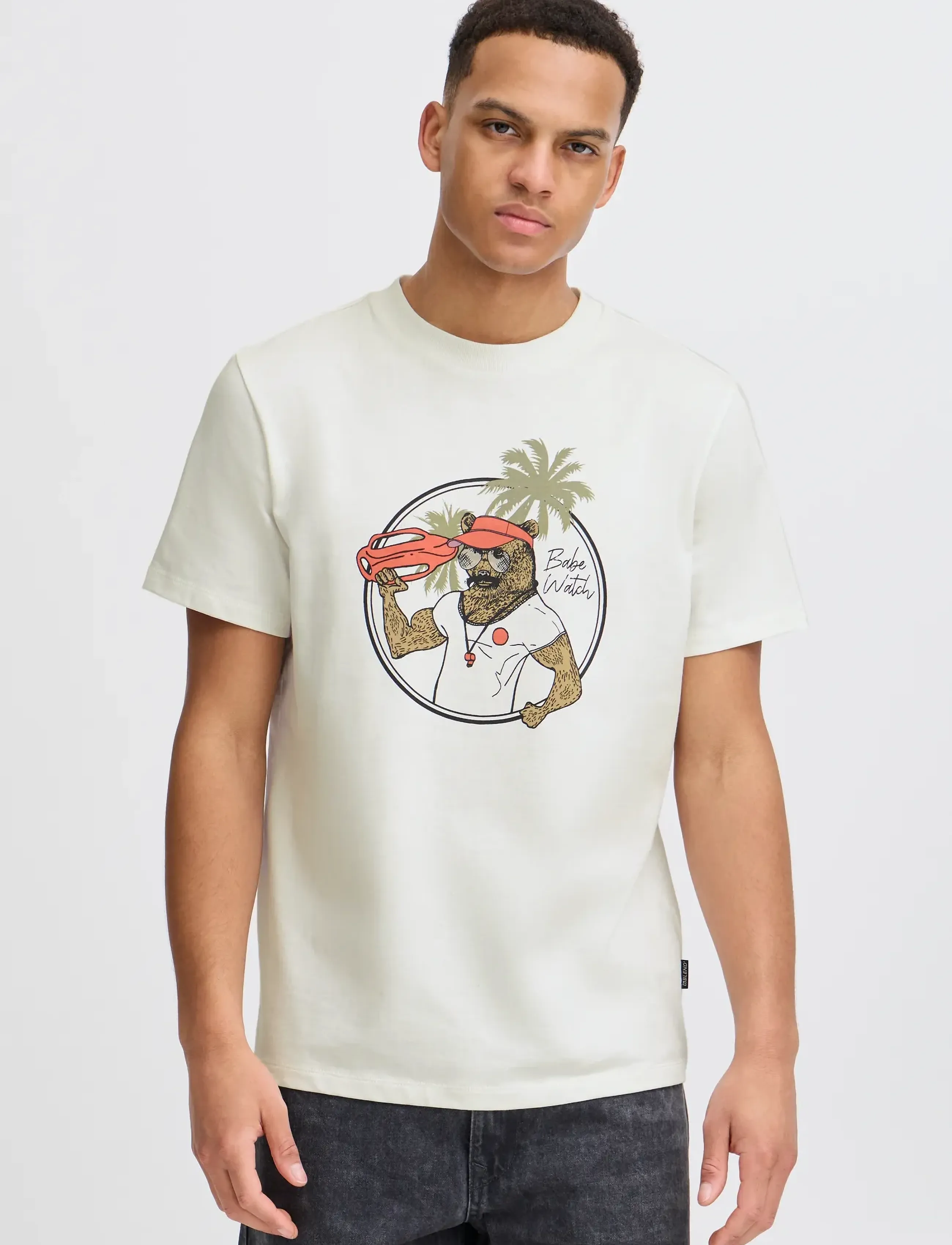 Blend - BHJERRON tee - die niedrigsten preise - white bear - 5