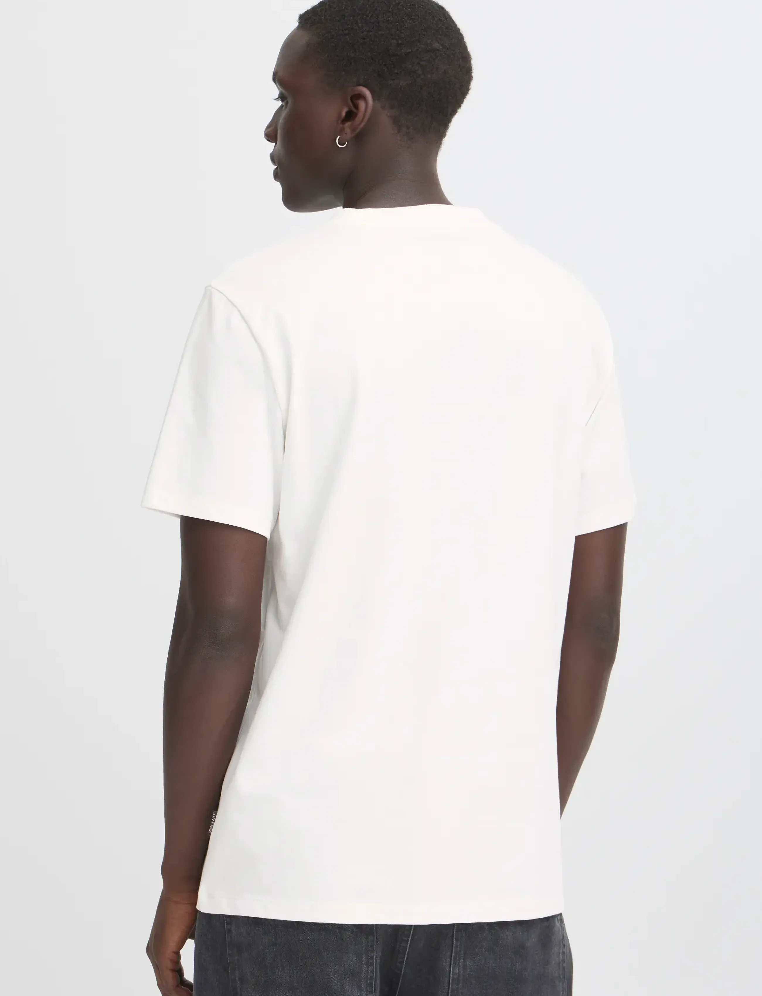 Blend - BHJERRON tee - short-sleeved t-shirts - white sloth - 3
