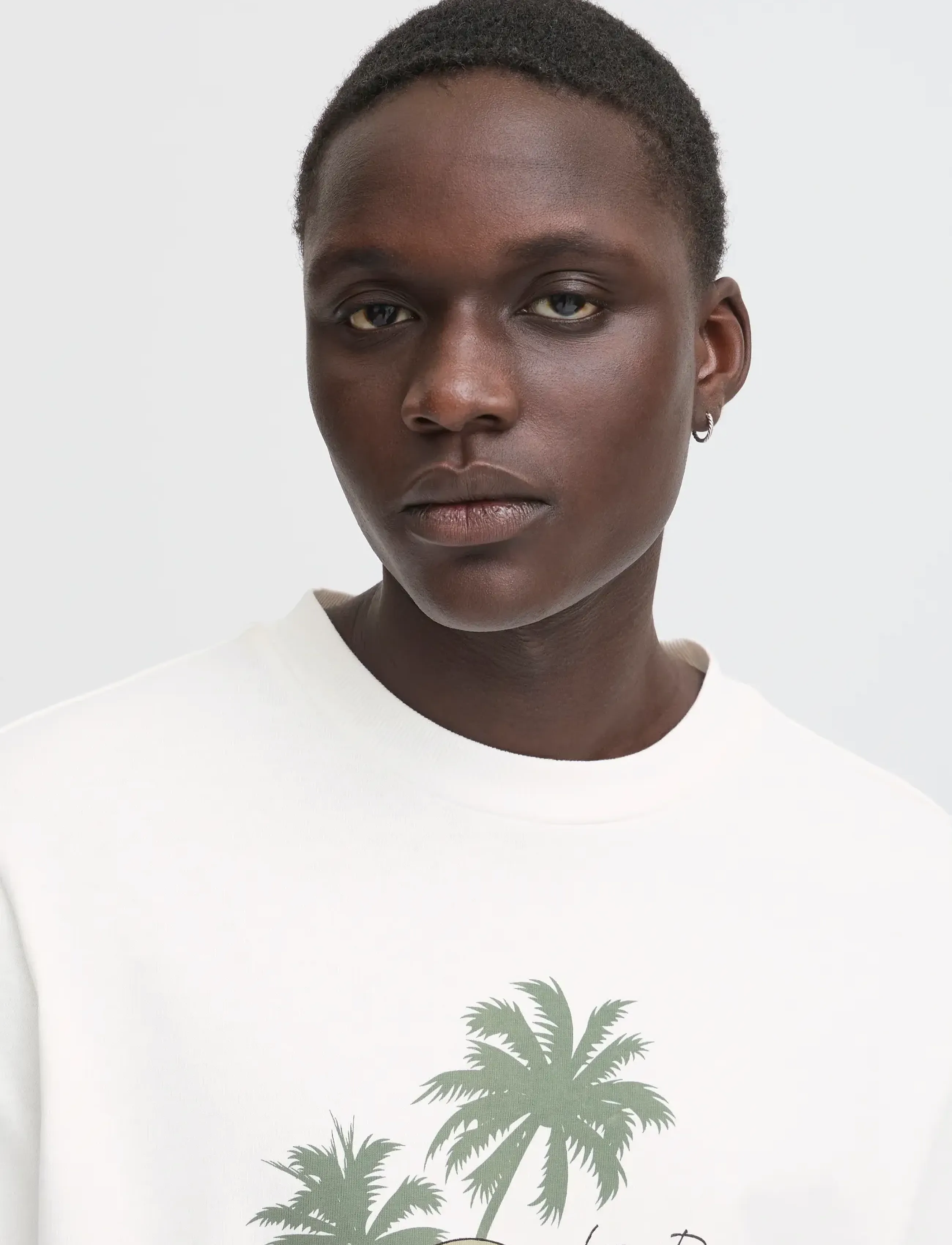 Blend - BHJERRON tee - short-sleeved t-shirts - white sloth - 4