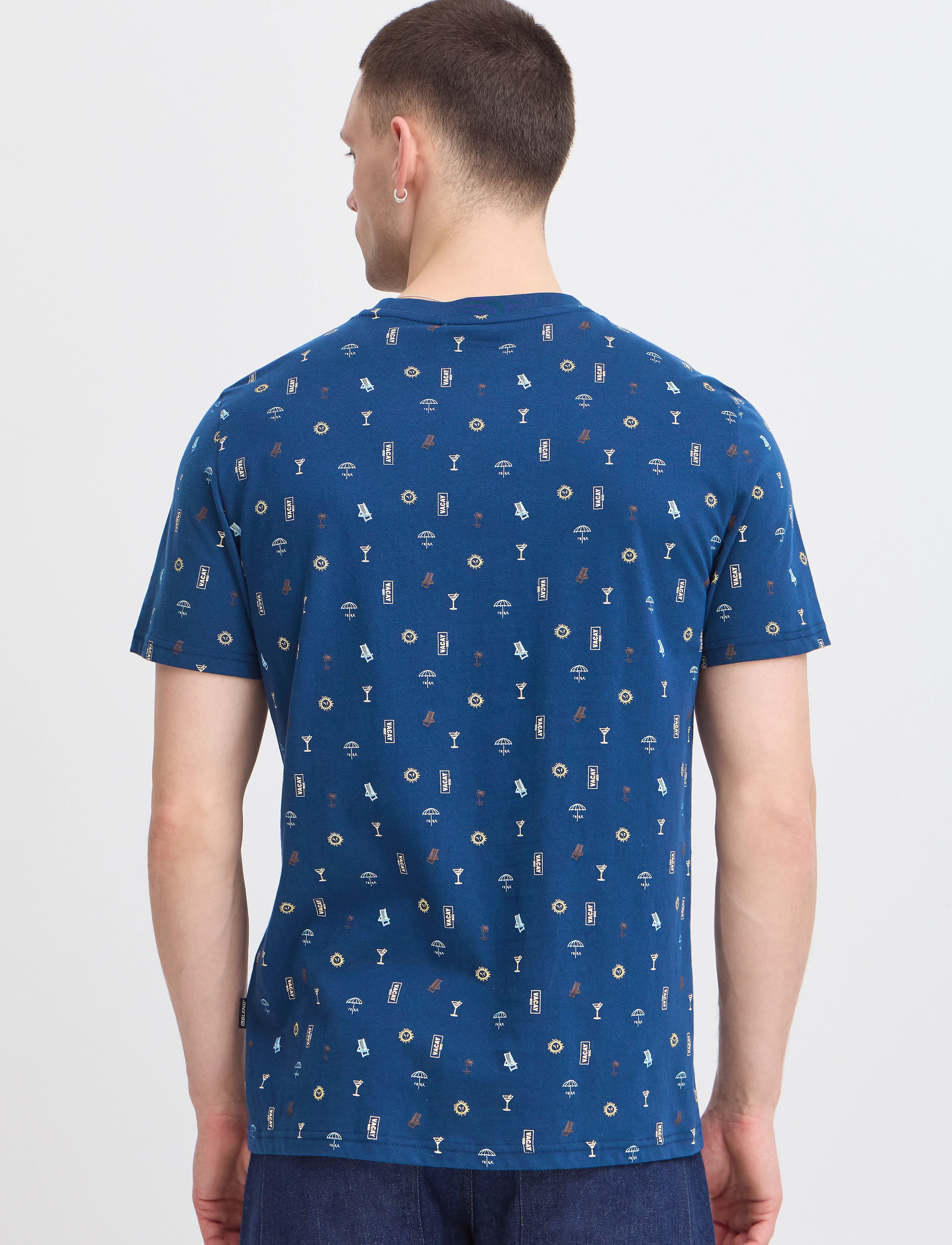 Blend - BHJERG tee - dress blues - 2