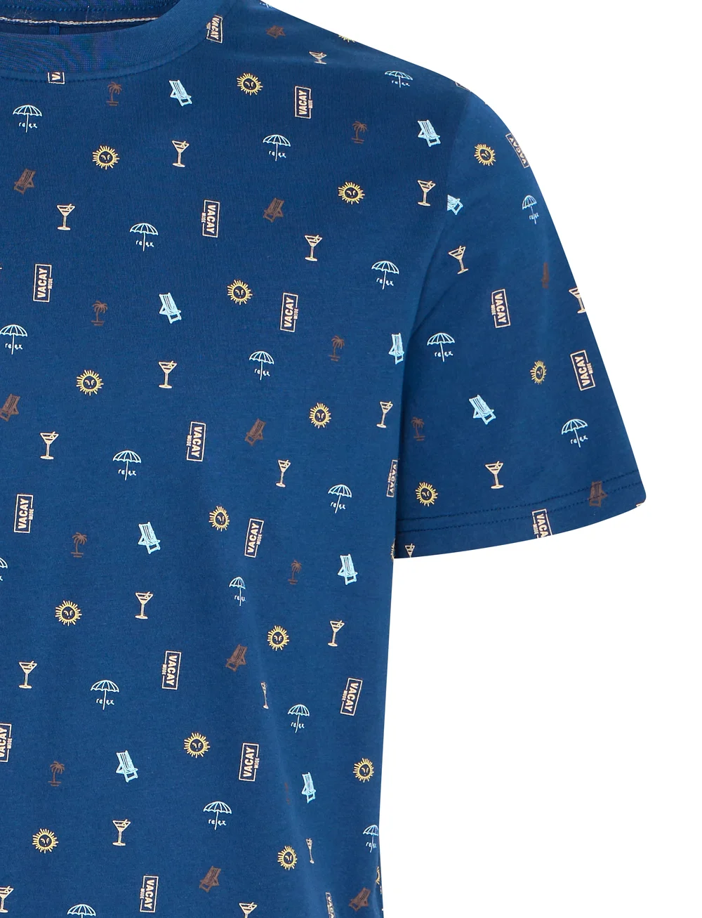 Blend - BHJERG tee - kortärmade t-shirts - dress blues - 4