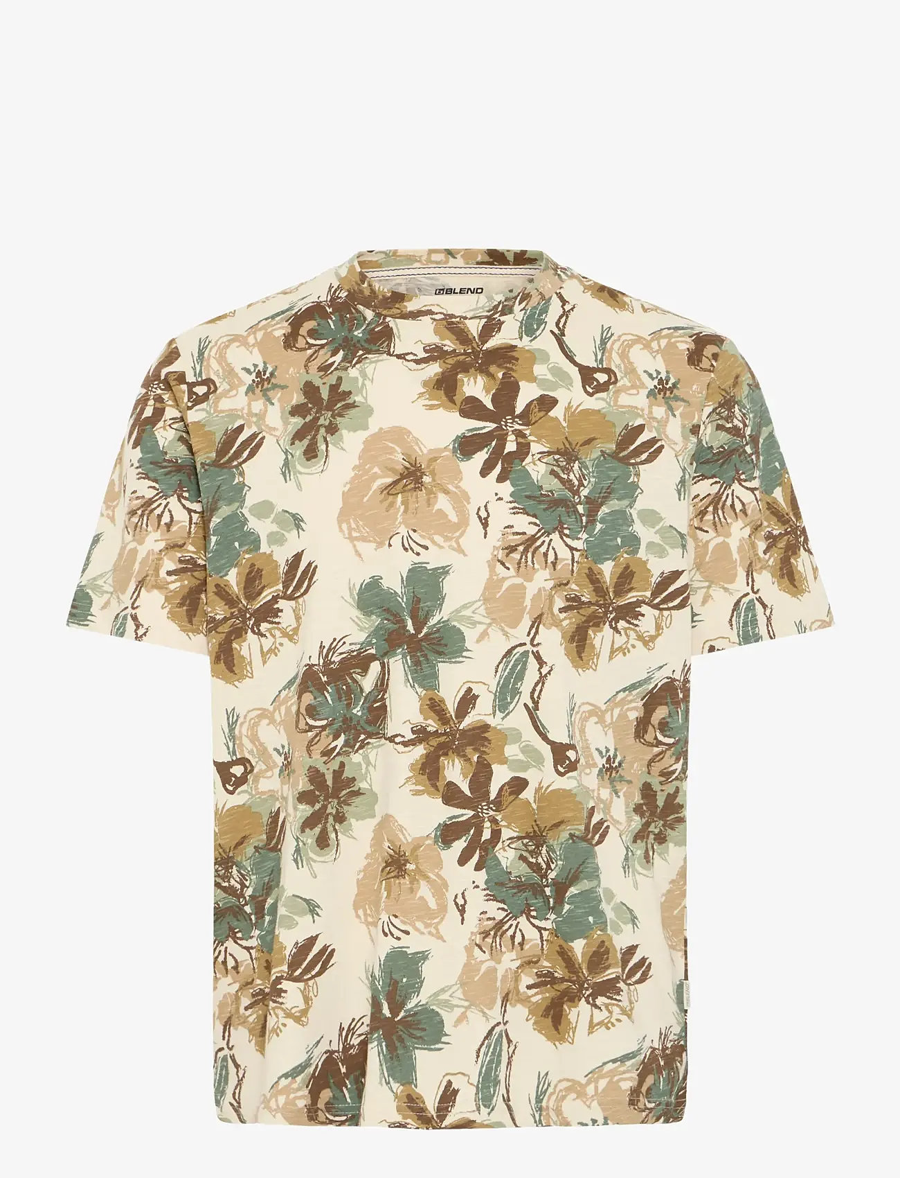 Blend - BHJEMO tee - laveste priser - oil green - 0