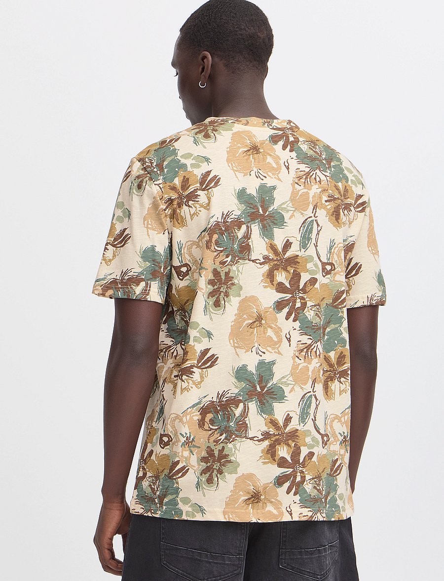 Blend - BHJEMO tee - kortærmede skjorter - oil green - 3