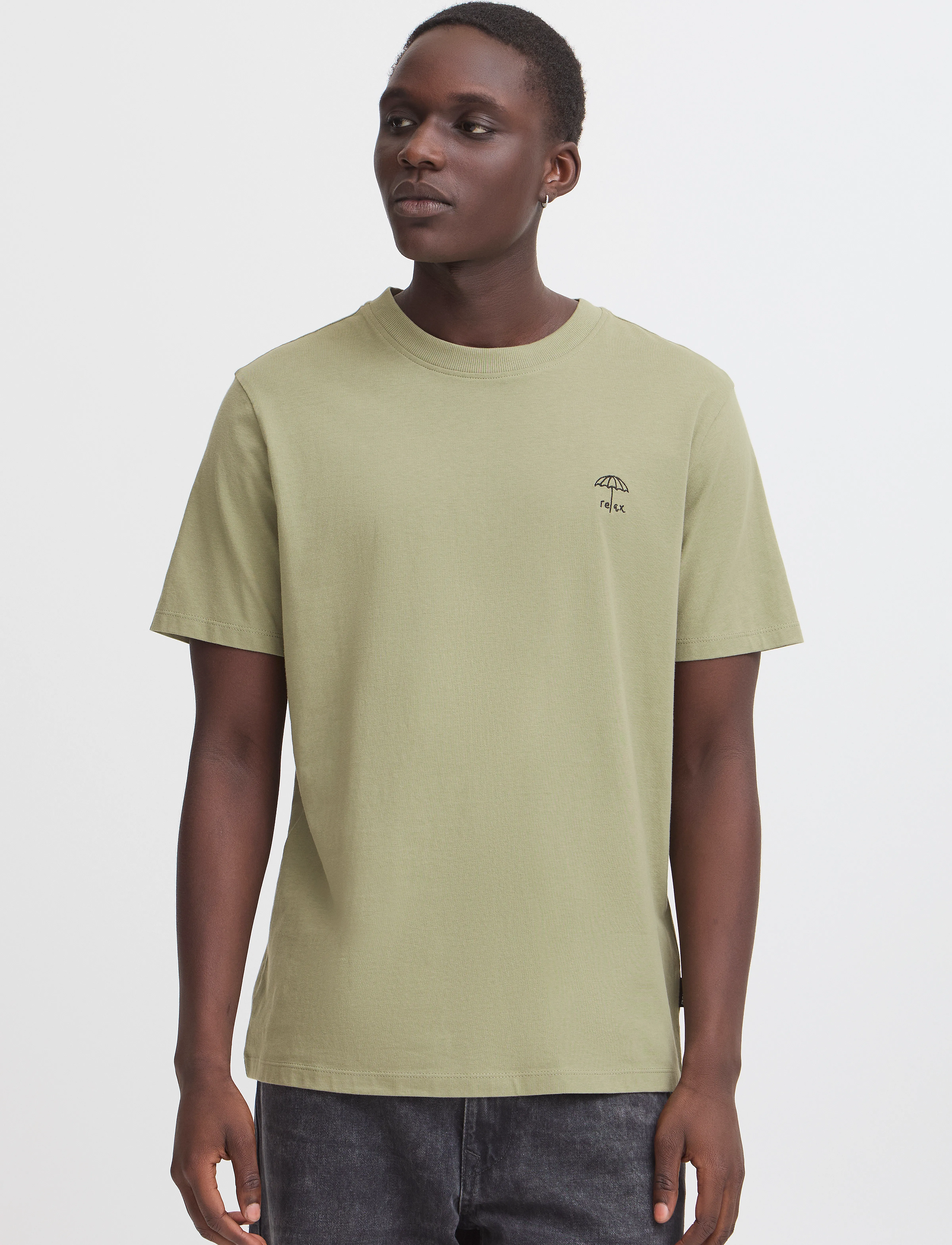 Blend - BHJENS tee - oil green - 4