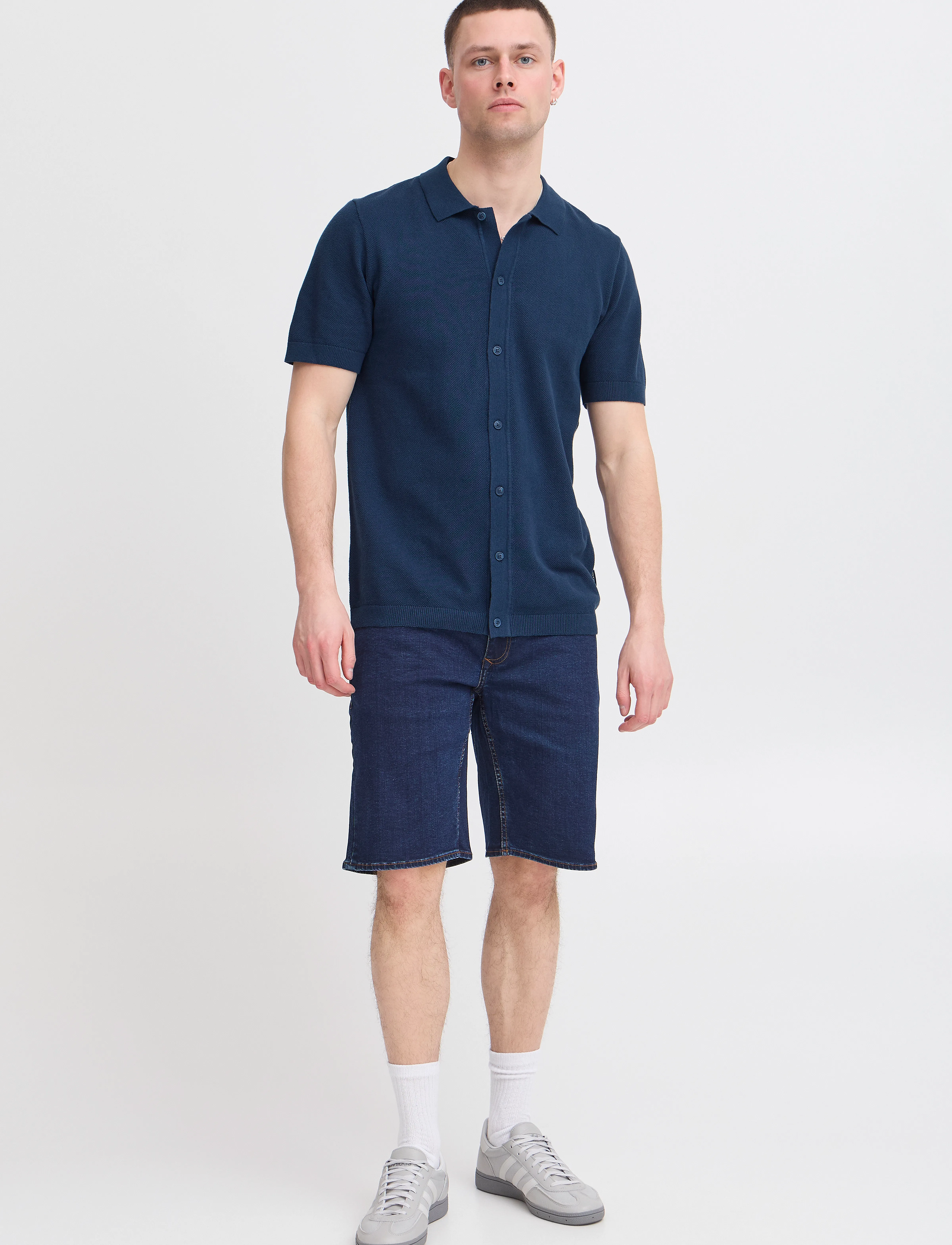 Blend BHALON Pullover - Skjorter - DRESS BLUES / blue